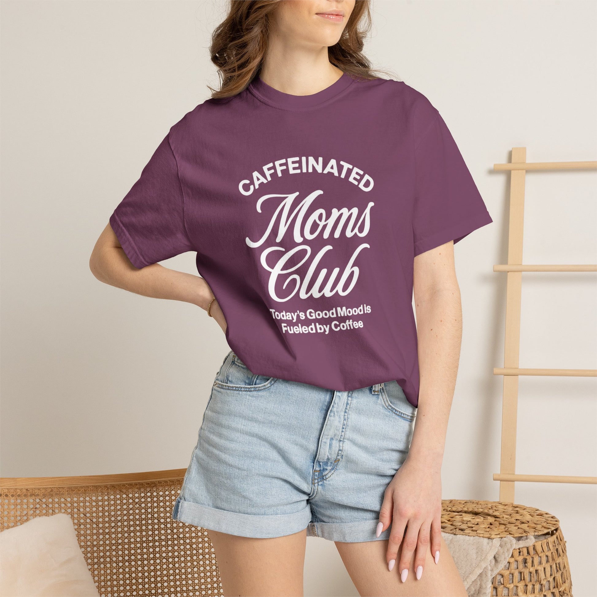 Caffeinated Moms Club T-shirt | Coffee Mom Shirt, Mommy Coffee Tee