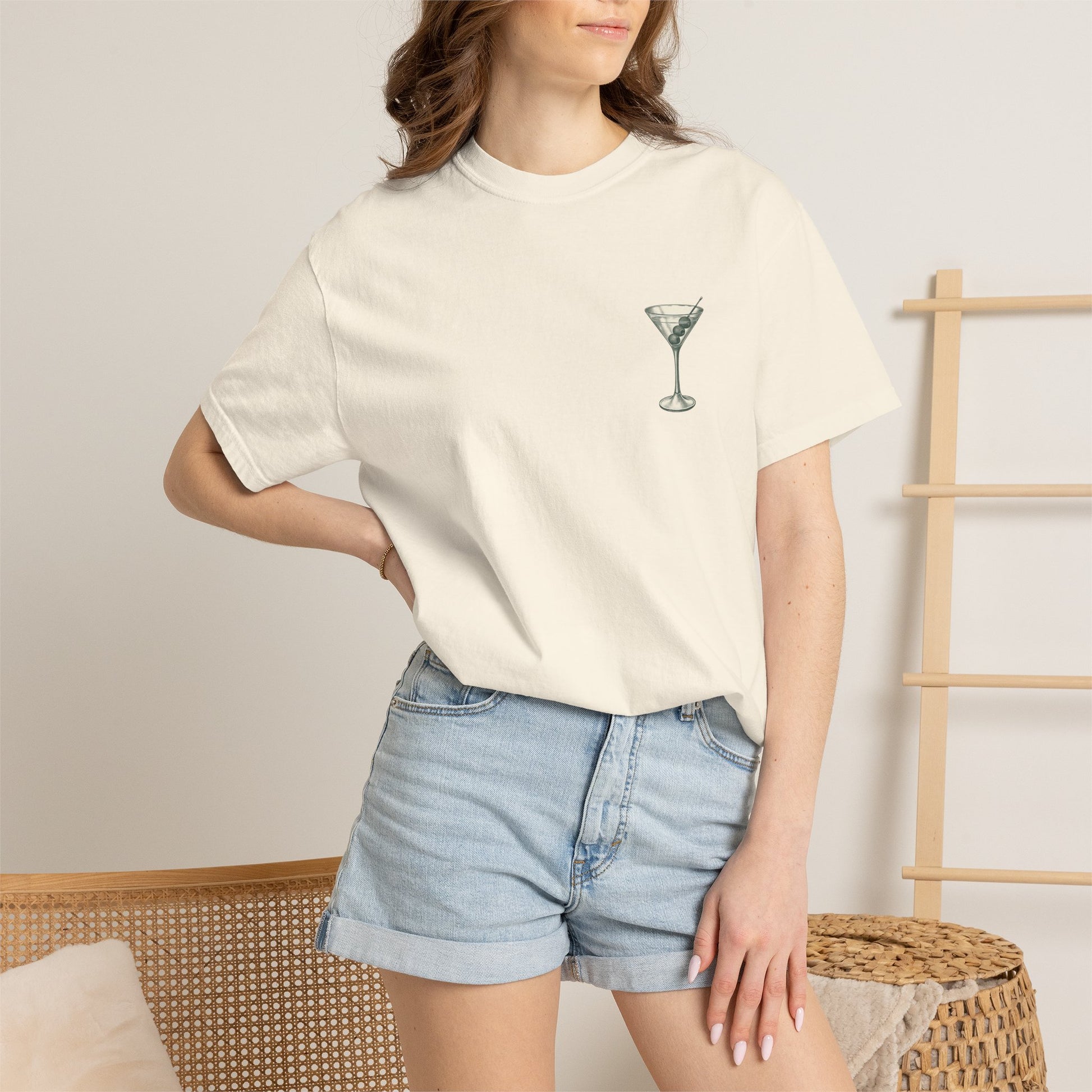 Dirty Martini Society Club T-Shirt | Cocktail Graphic Tee