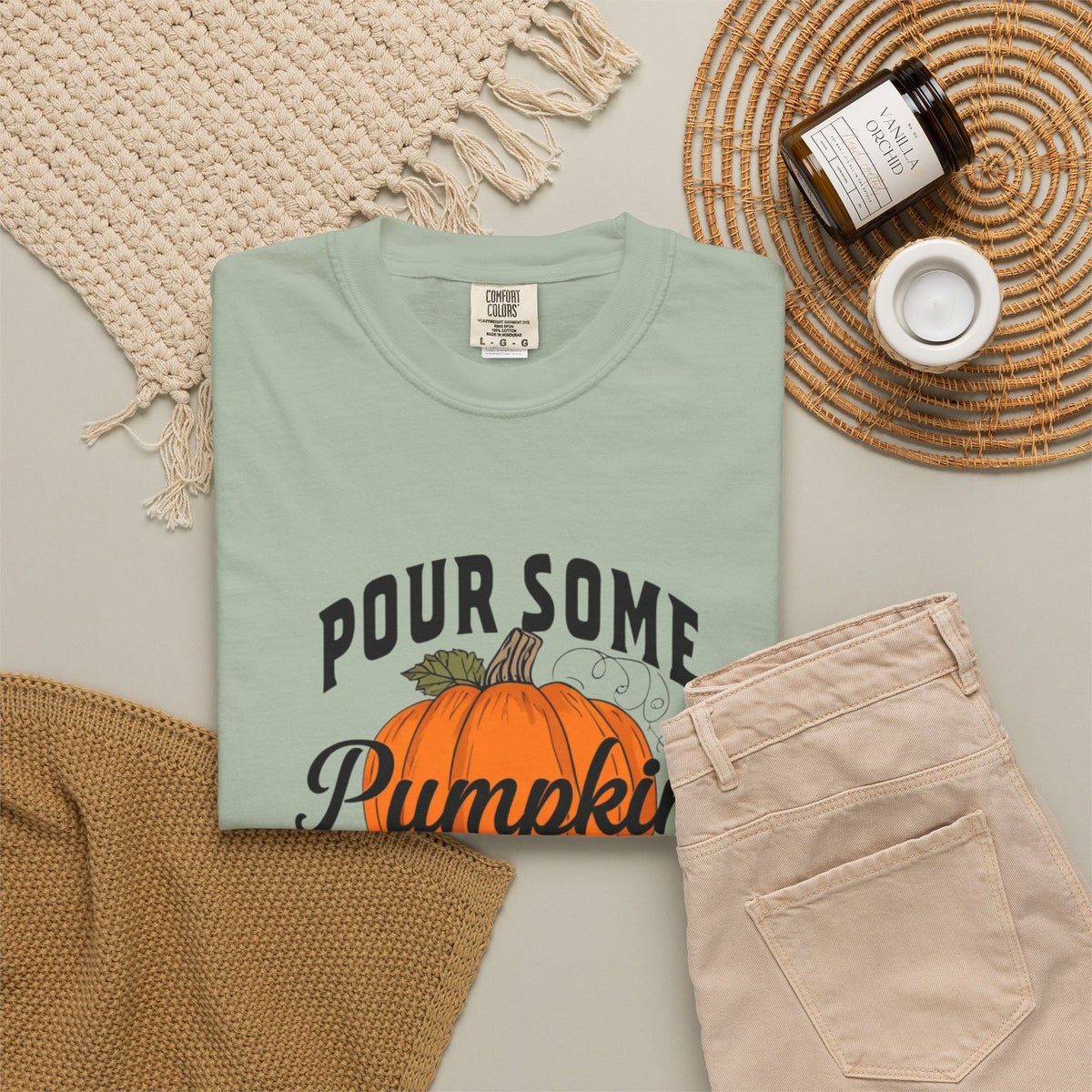 Pour Some Pumpkin T-shirt | Pumpkin Spice Fall Tee