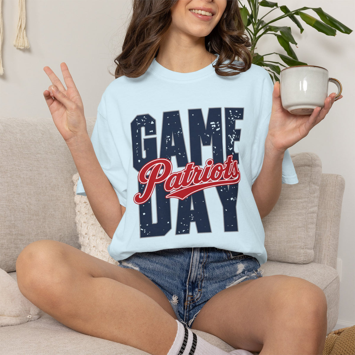 Game Day Patriots T-shirt | Sports Team Fan Tee