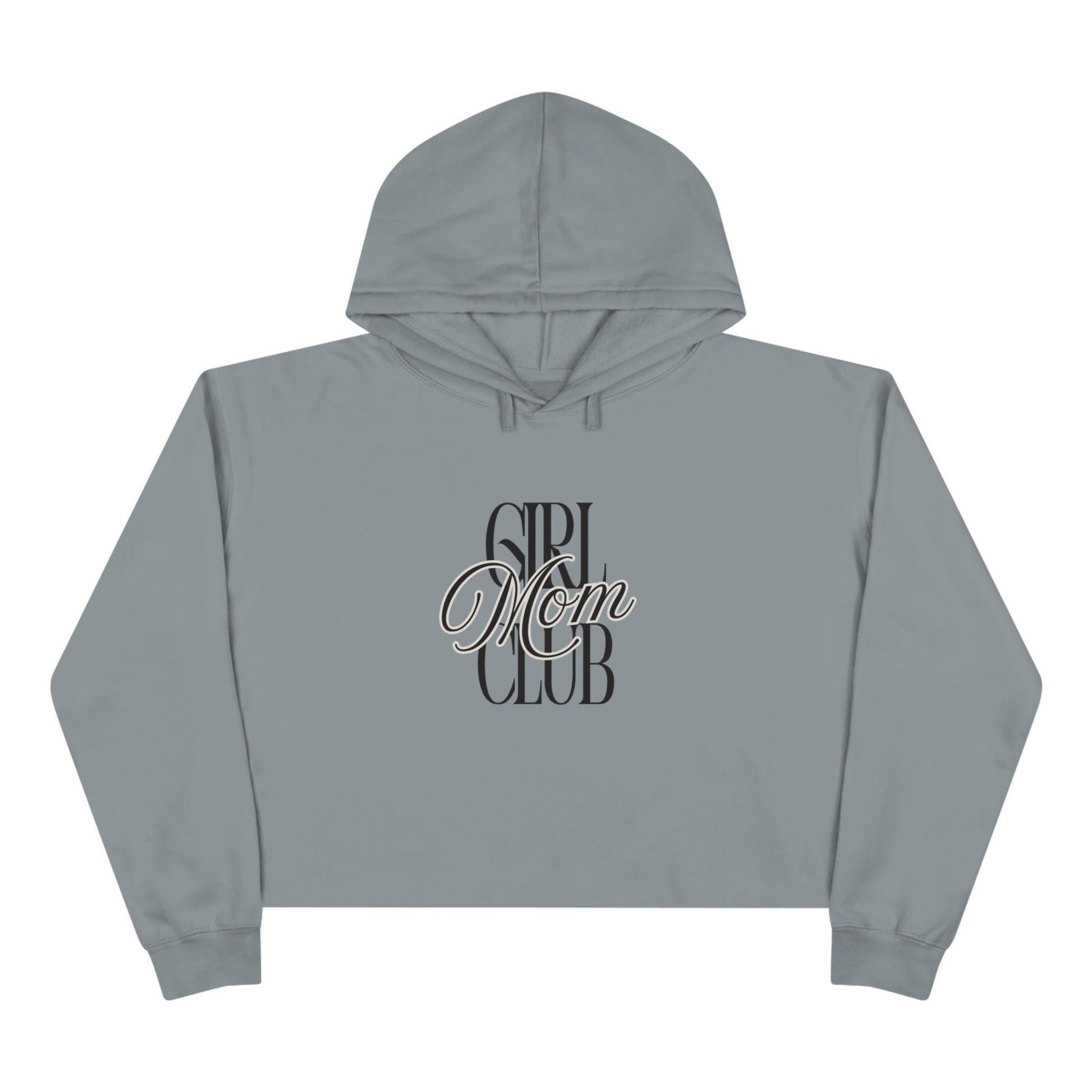 Girl Mom Club | Crop Hoodie