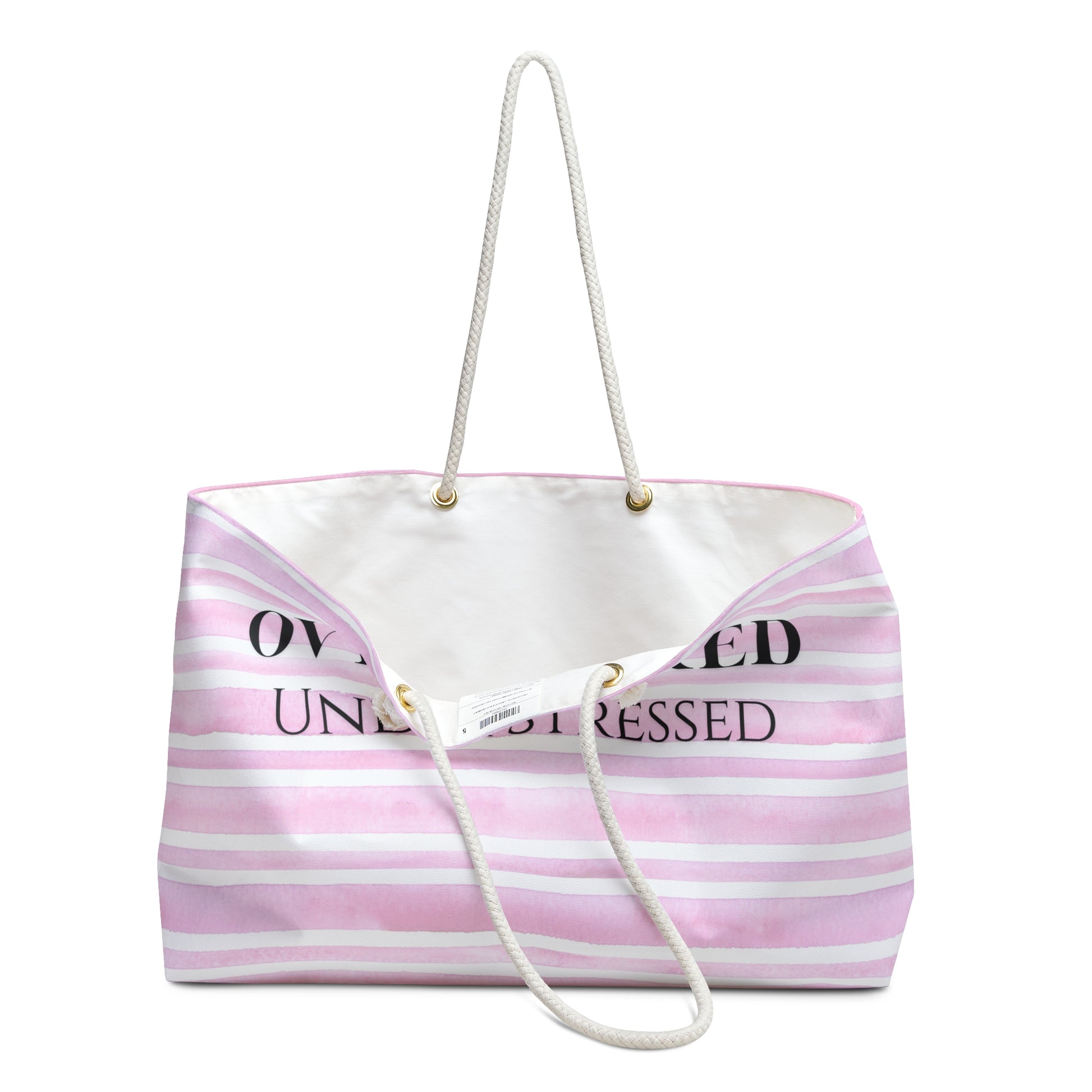 Over Packed Under Stressed Weekender Bag