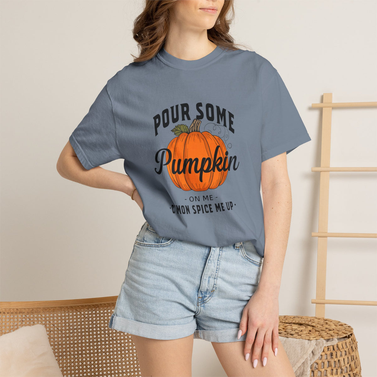 Pour Some Pumpkin T-shirt | Pumpkin Spice Fall Tee