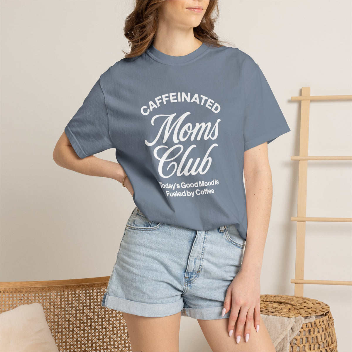 Caffeinated Moms Club T-shirt | Coffee Mom Shirt, Mommy Coffee Tee