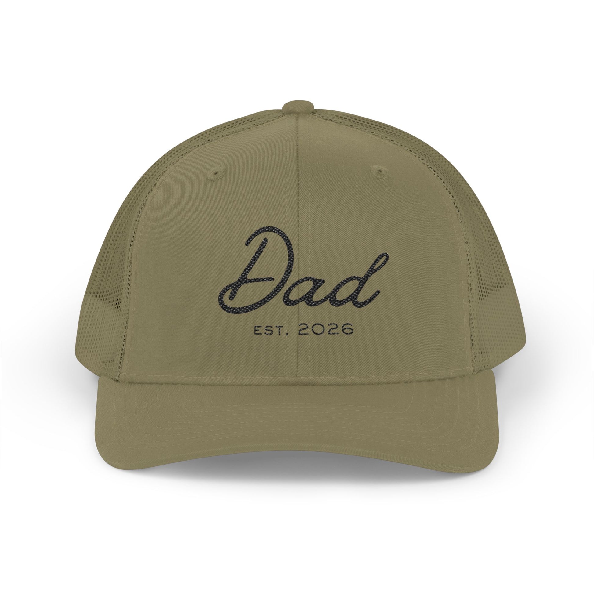 Embroidered Dad Snapback Trucker Cap