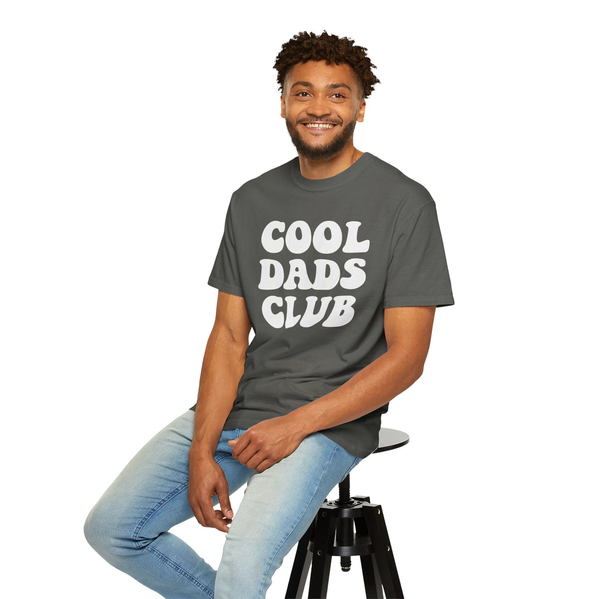 Cool Dads Club T-shirt | Retro Bubble Letter Tee
