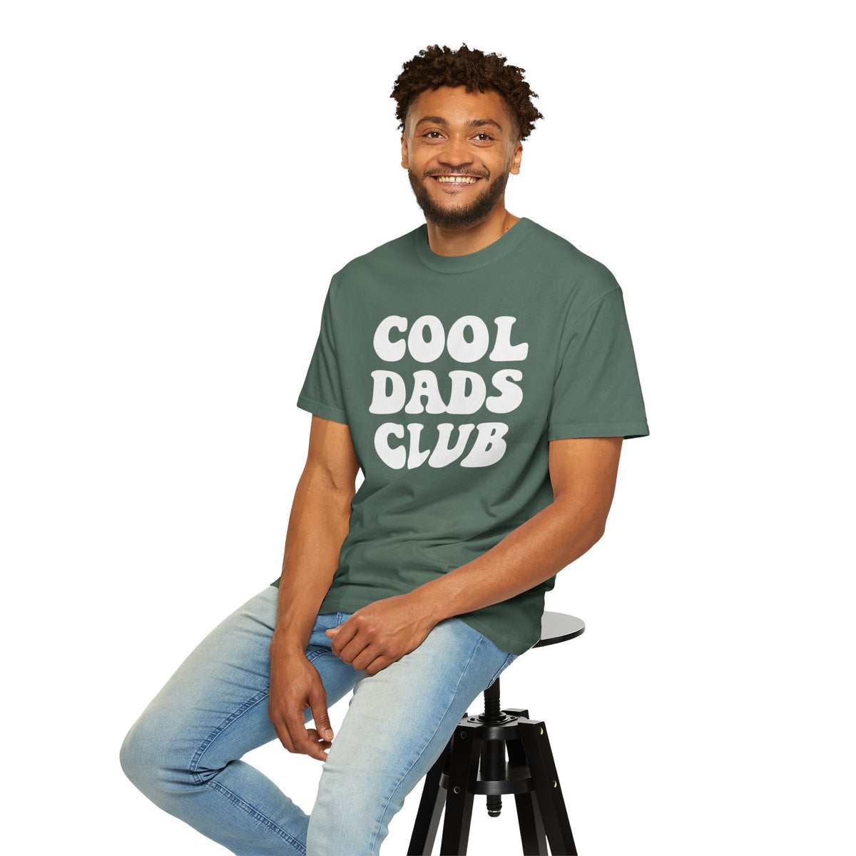 Cool Dads Club T-shirt | Retro Bubble Letter Tee