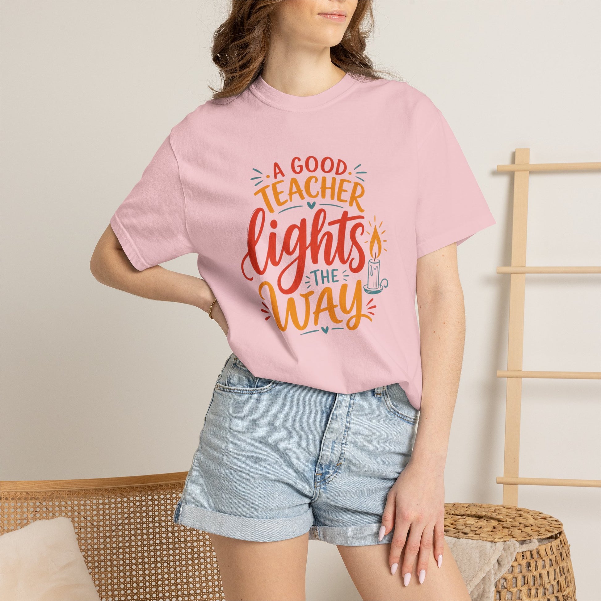 A Good Teacher Lights the Way T-shirt | Teacher Appreciation Tee