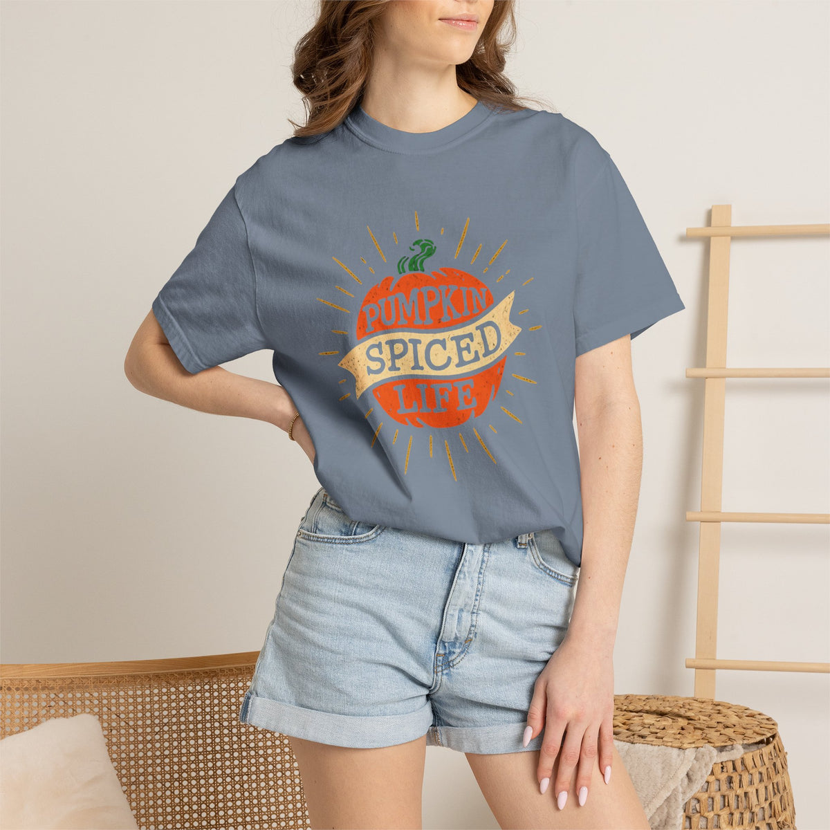 Pumpkin Spiced Life T-shirt | Pumpkin Graphic Tee, Fall Autumn Shirt