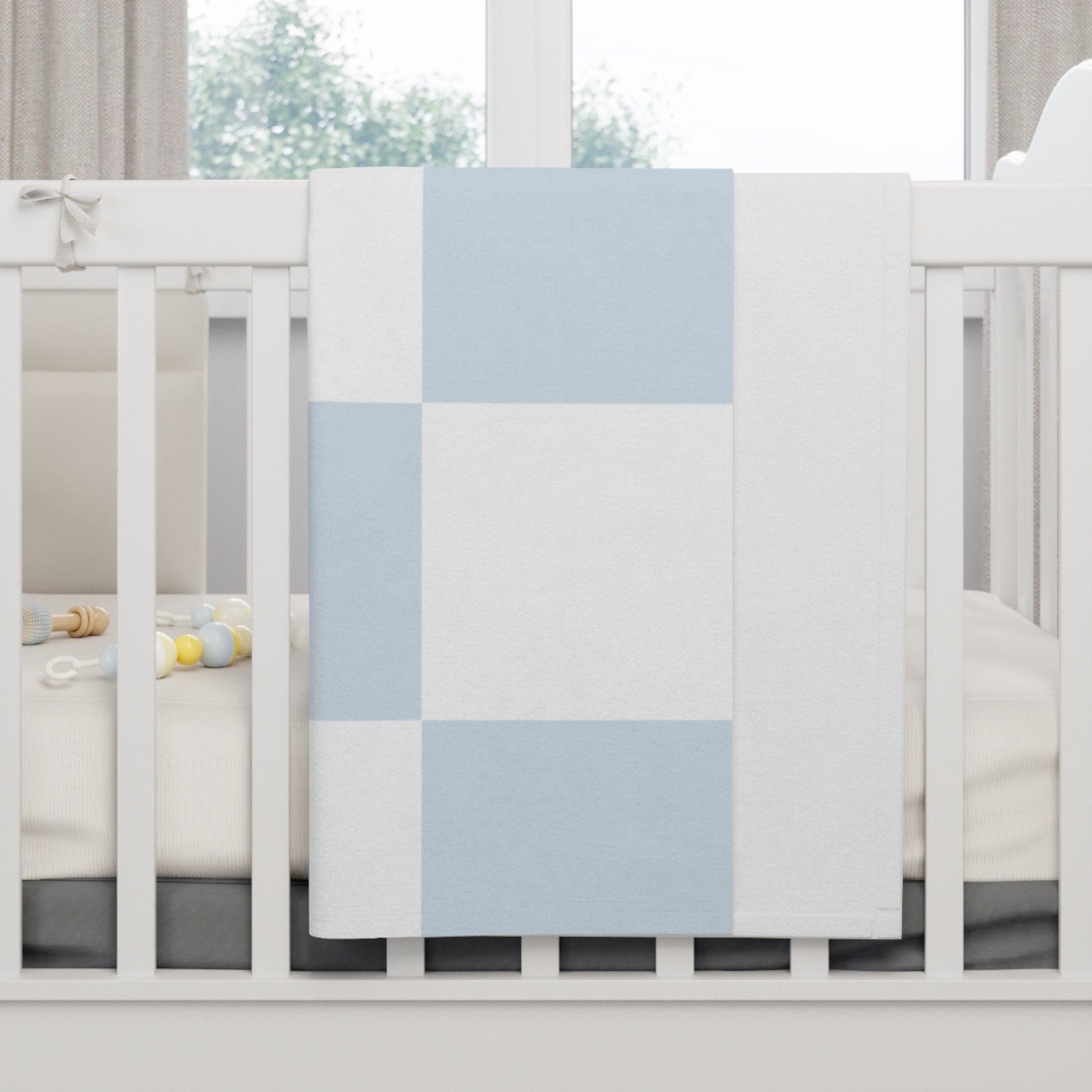 The William, Fleece Baby Blanket