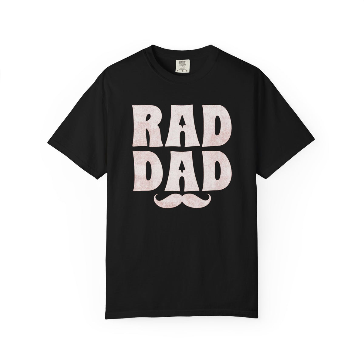 Rad Dad mustache graphic T-shirt | Father's Day tee