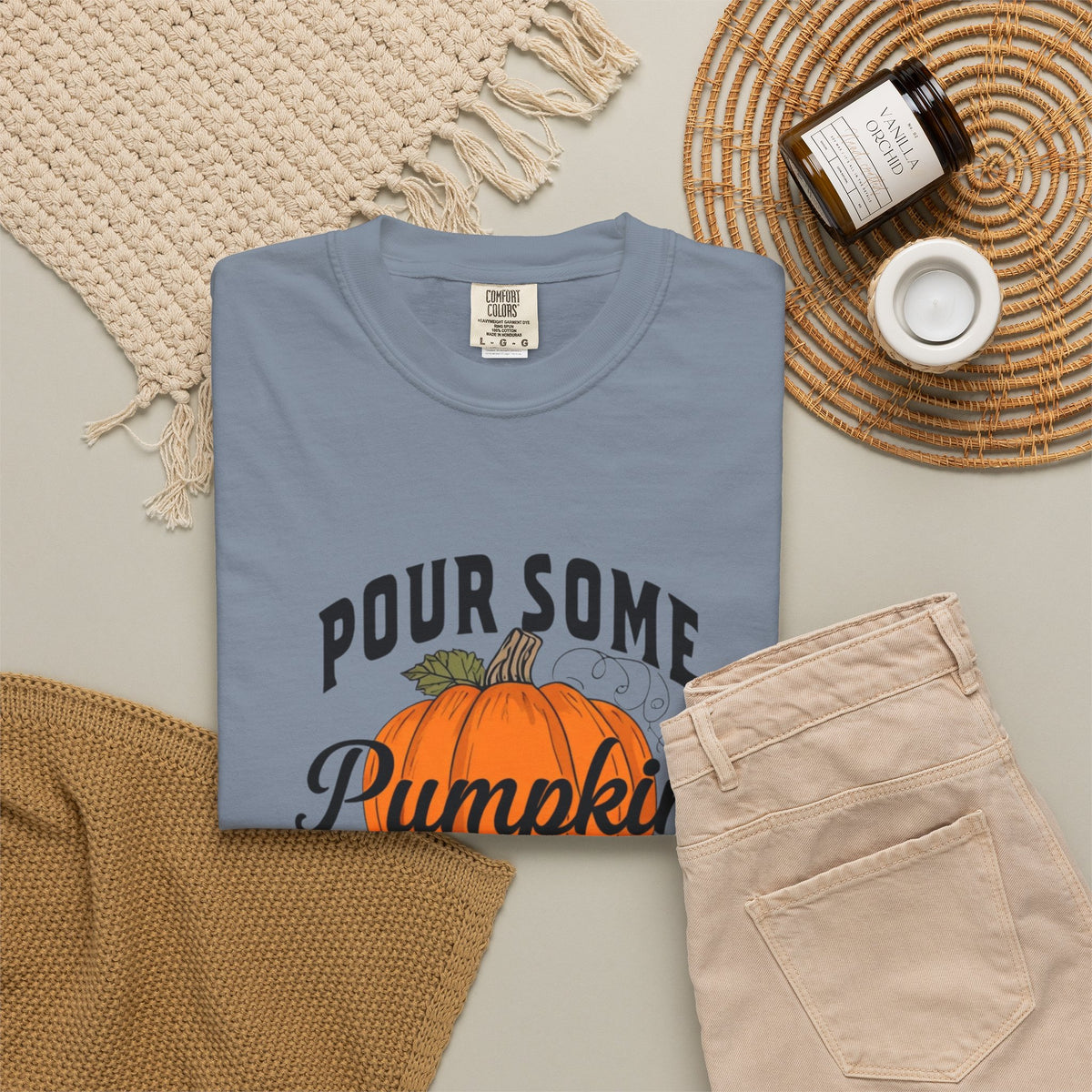 Pour Some Pumpkin T-shirt | Pumpkin Spice Fall Tee