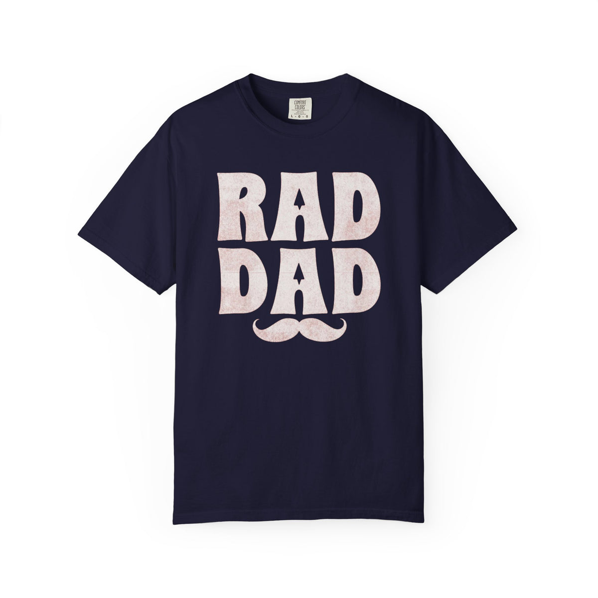 Rad Dad mustache graphic T-shirt | Father's Day tee