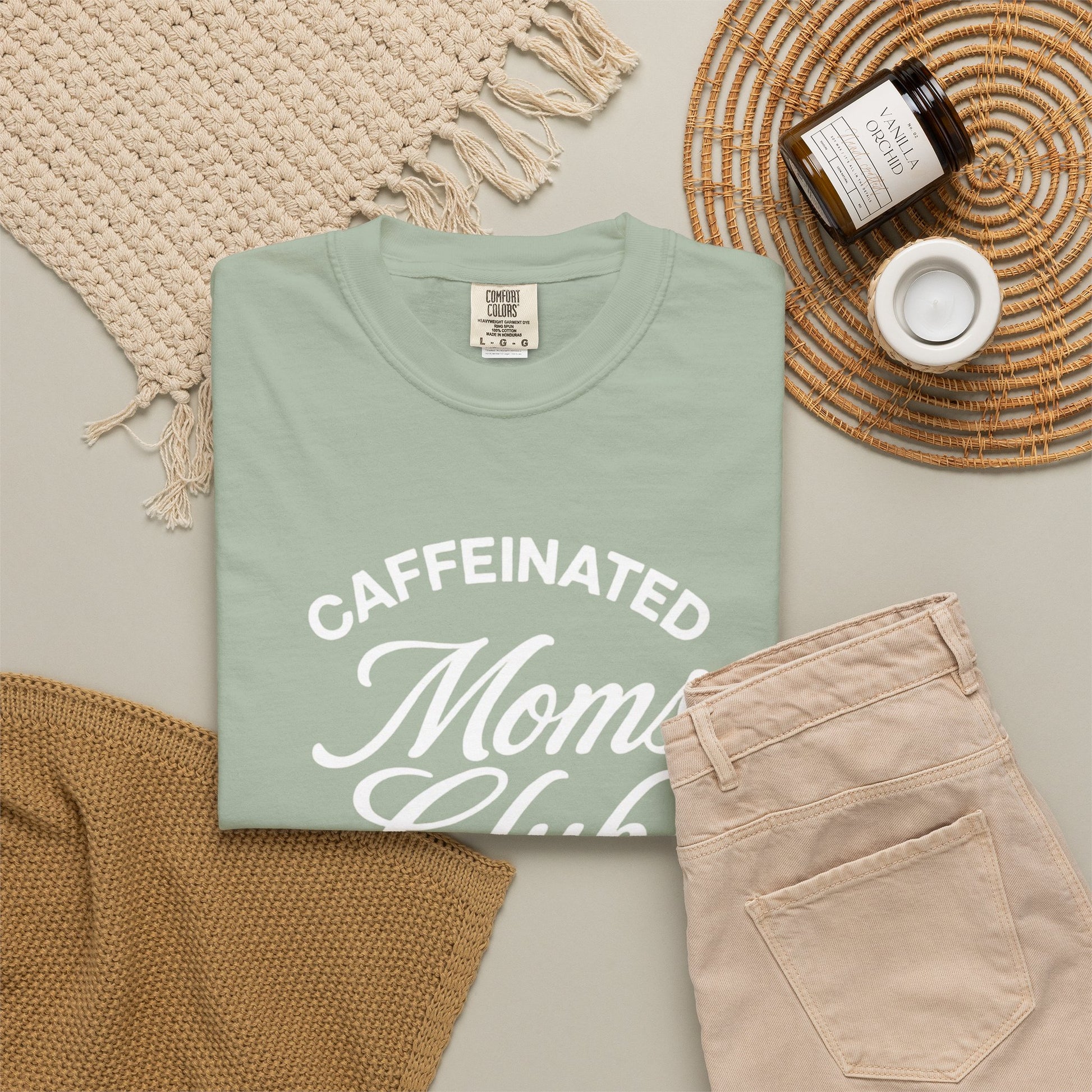 Caffeinated Moms Club T-shirt | Coffee Mom Shirt, Mommy Coffee Tee