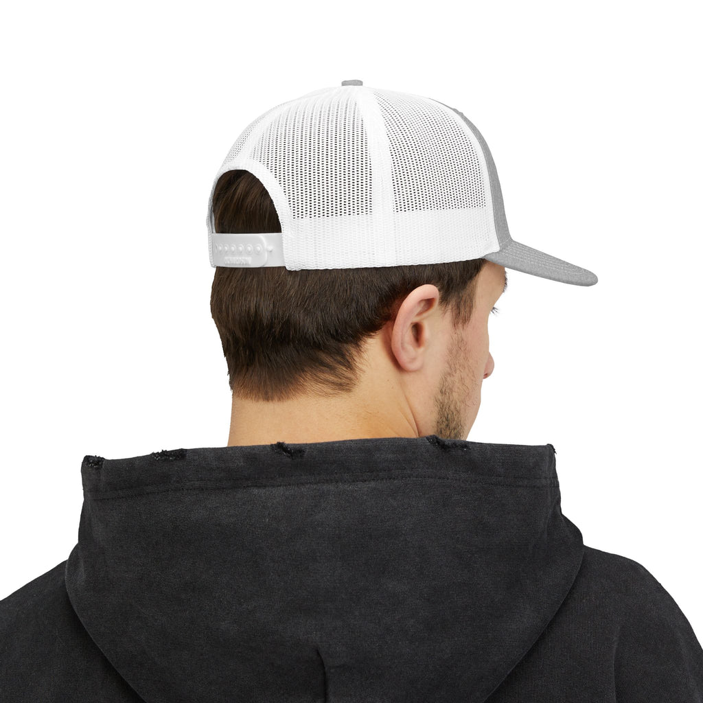 Embroidered Dad Snapback Trucker Cap