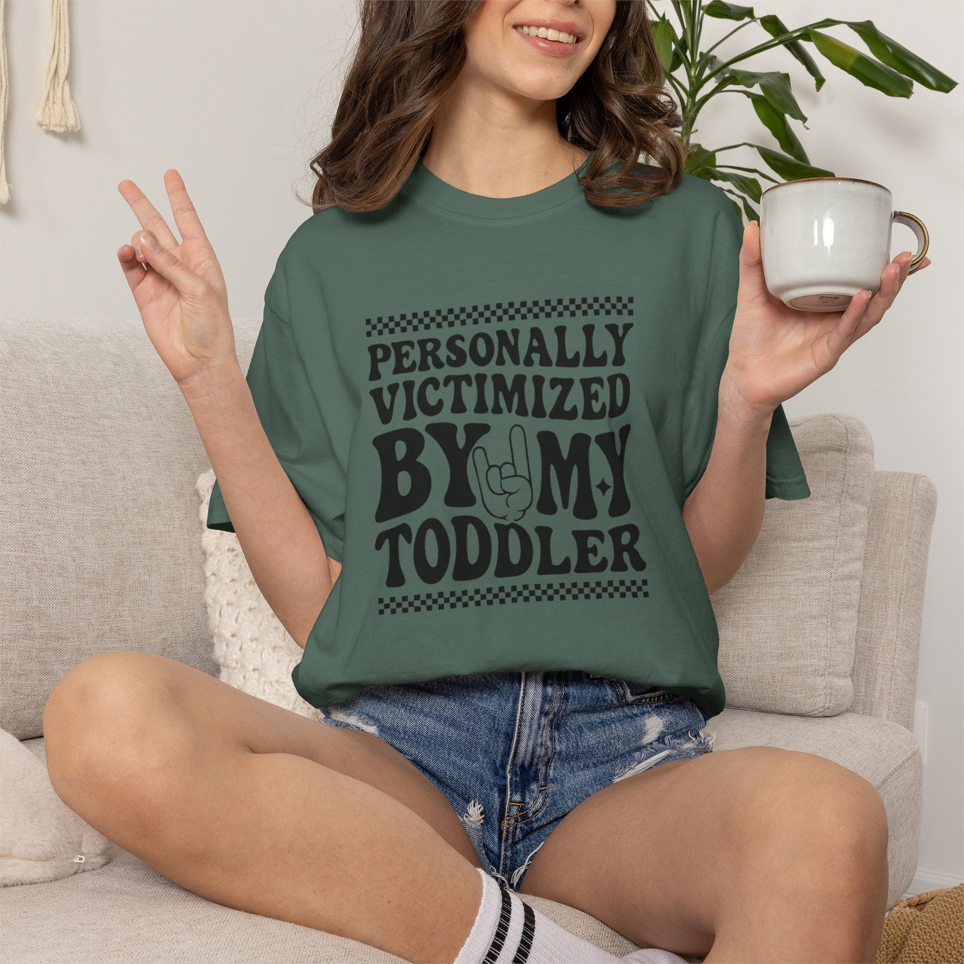 Personally Victimized By My Toddler T-shirt | Funny Parenting Tee