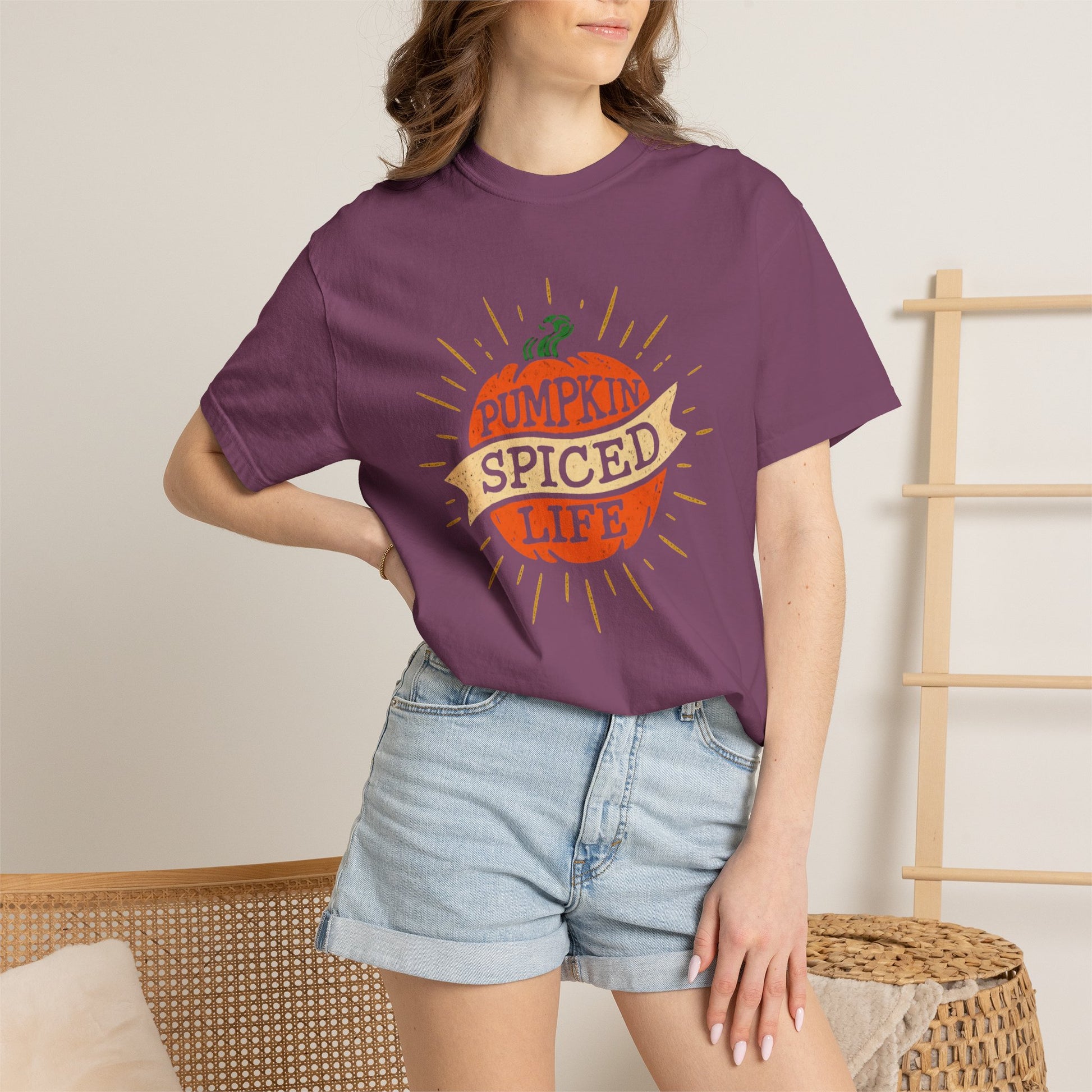Pumpkin Spiced Life T-shirt | Pumpkin Graphic Tee, Fall Autumn Shirt