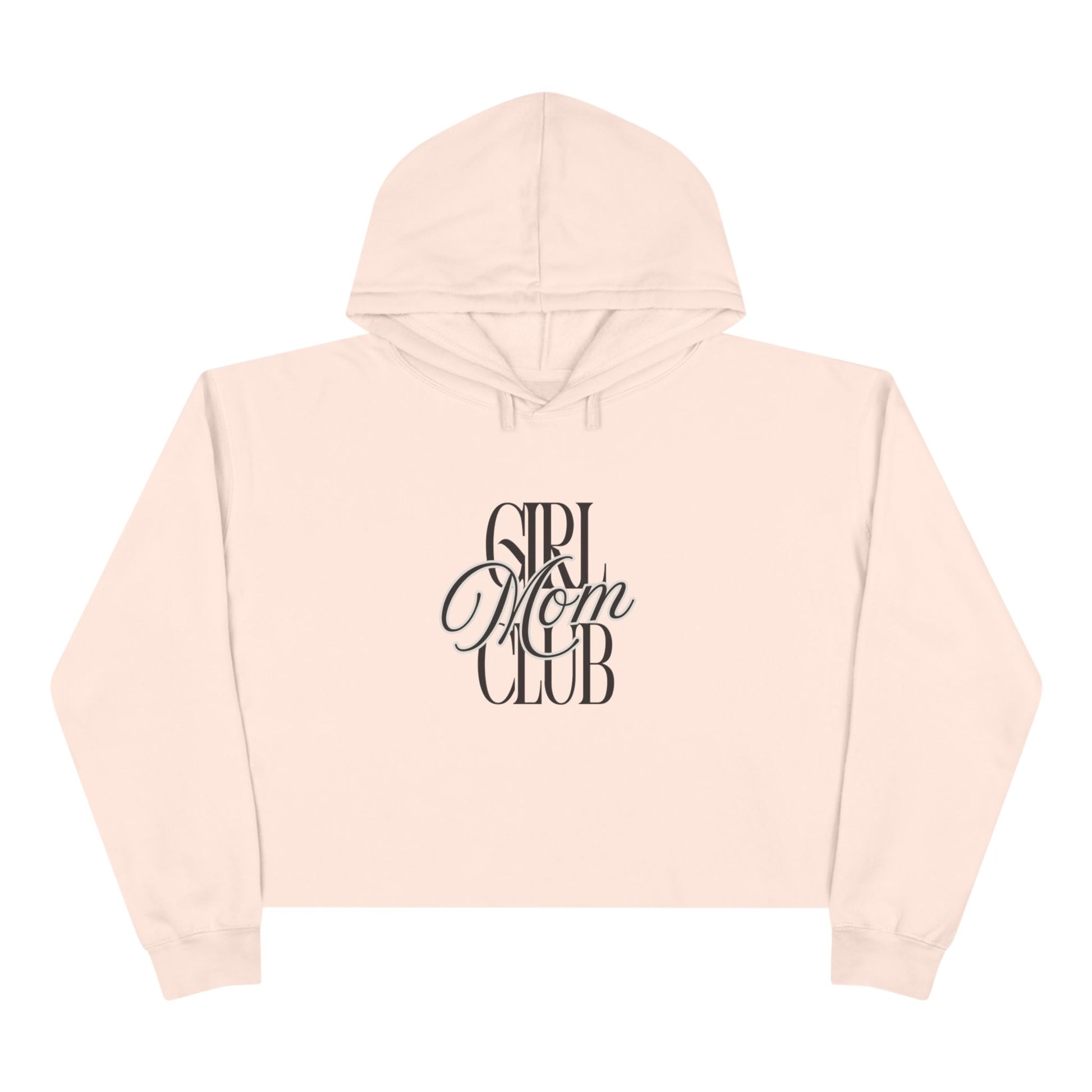 Girl Mom Club | Crop Hoodie