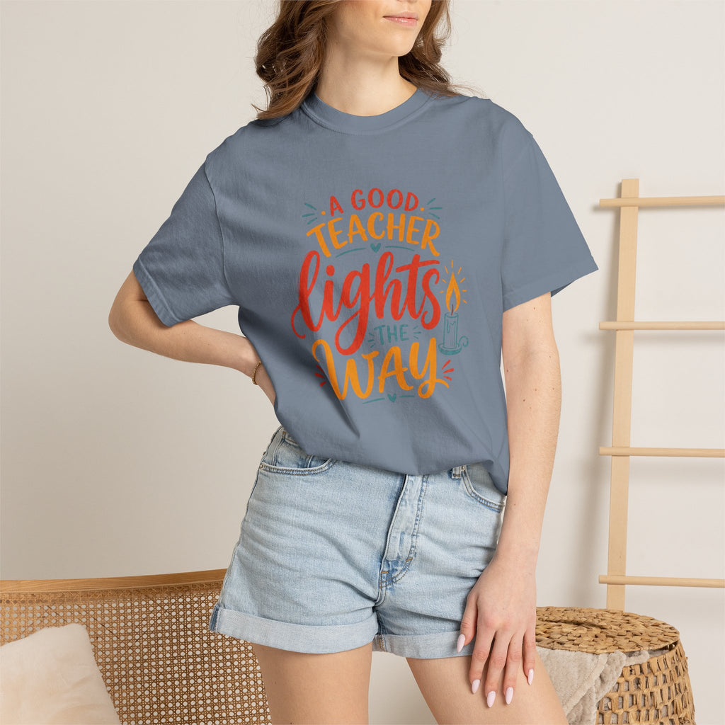 A Good Teacher Lights the Way T-shirt | Teacher Appreciation Tee