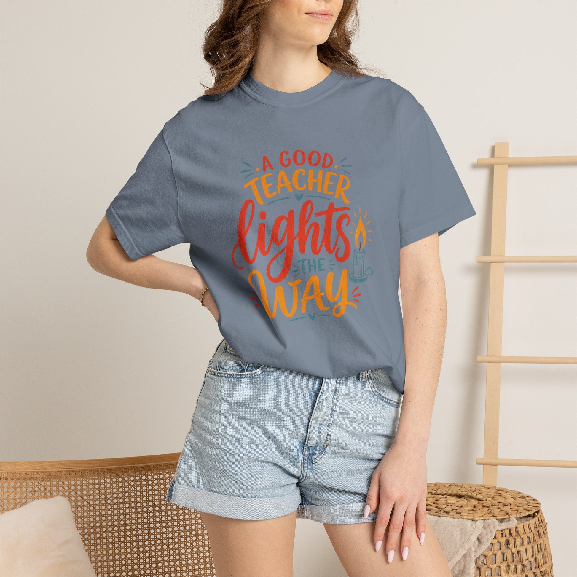 A Good Teacher Lights the Way T-shirt | Teacher Appreciation Tee