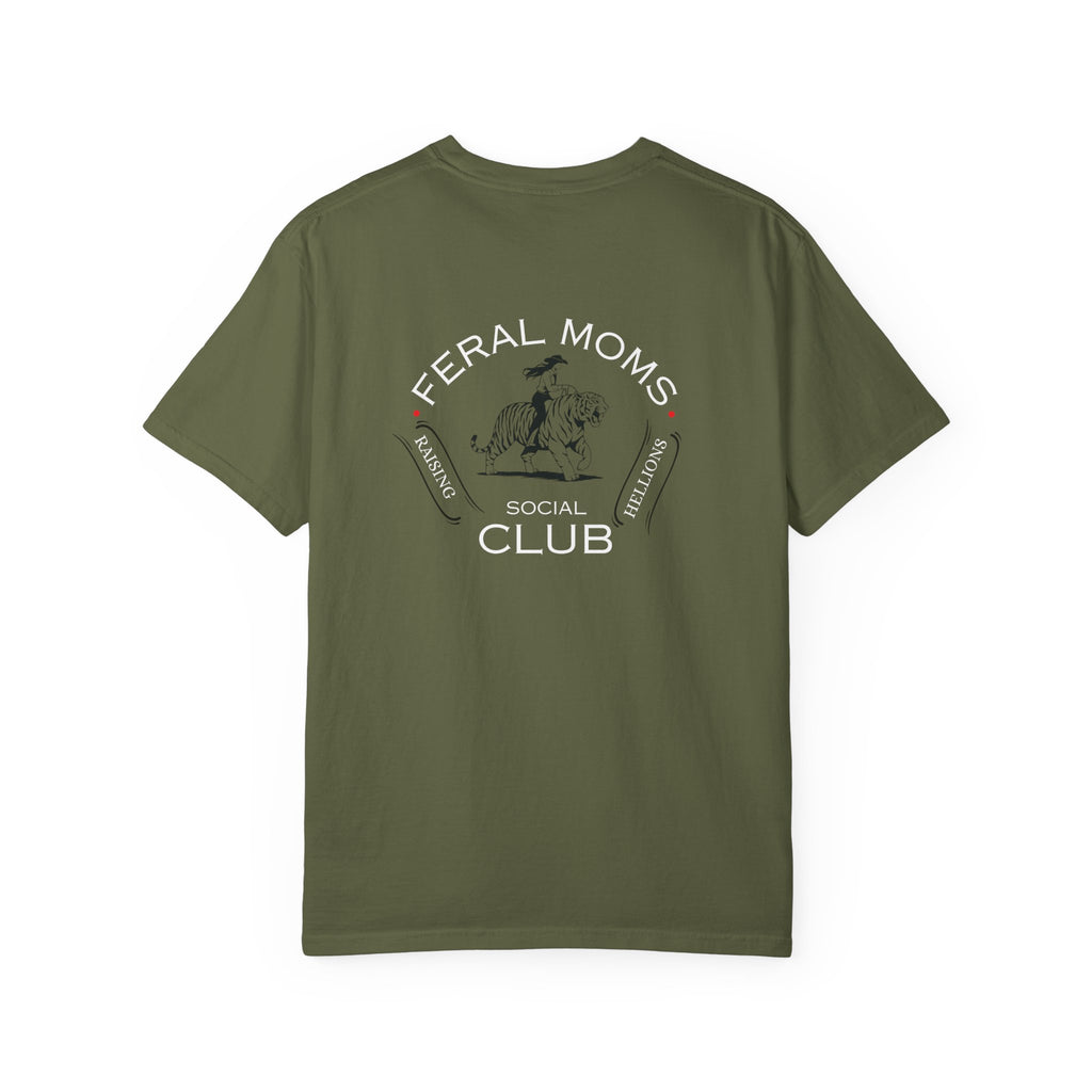 Feral Moms Social Club - Comfort Colors T-Shirt