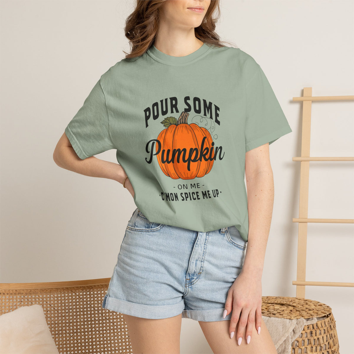 Pour Some Pumpkin T-shirt | Pumpkin Spice Fall Tee