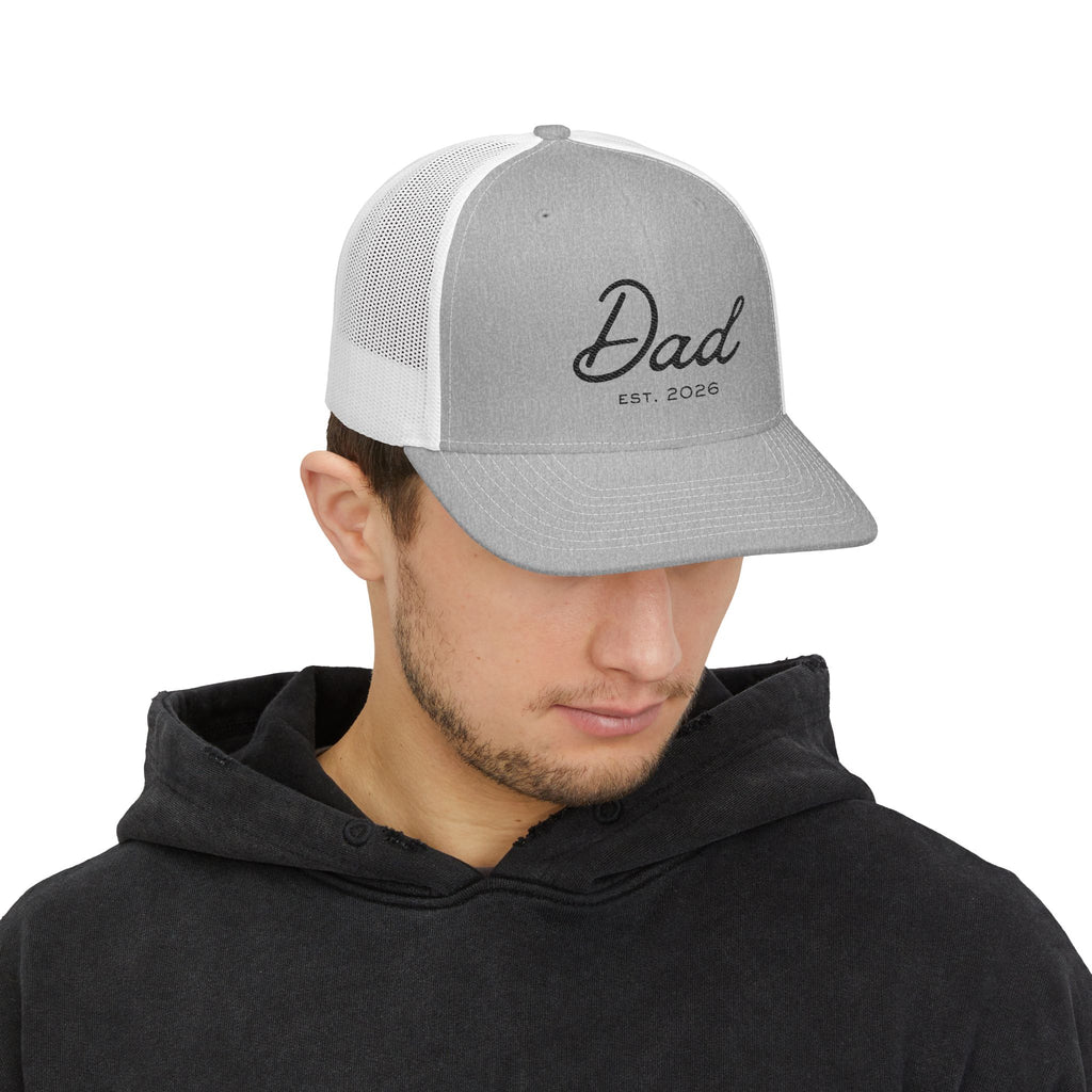Embroidered Dad Snapback Trucker Cap