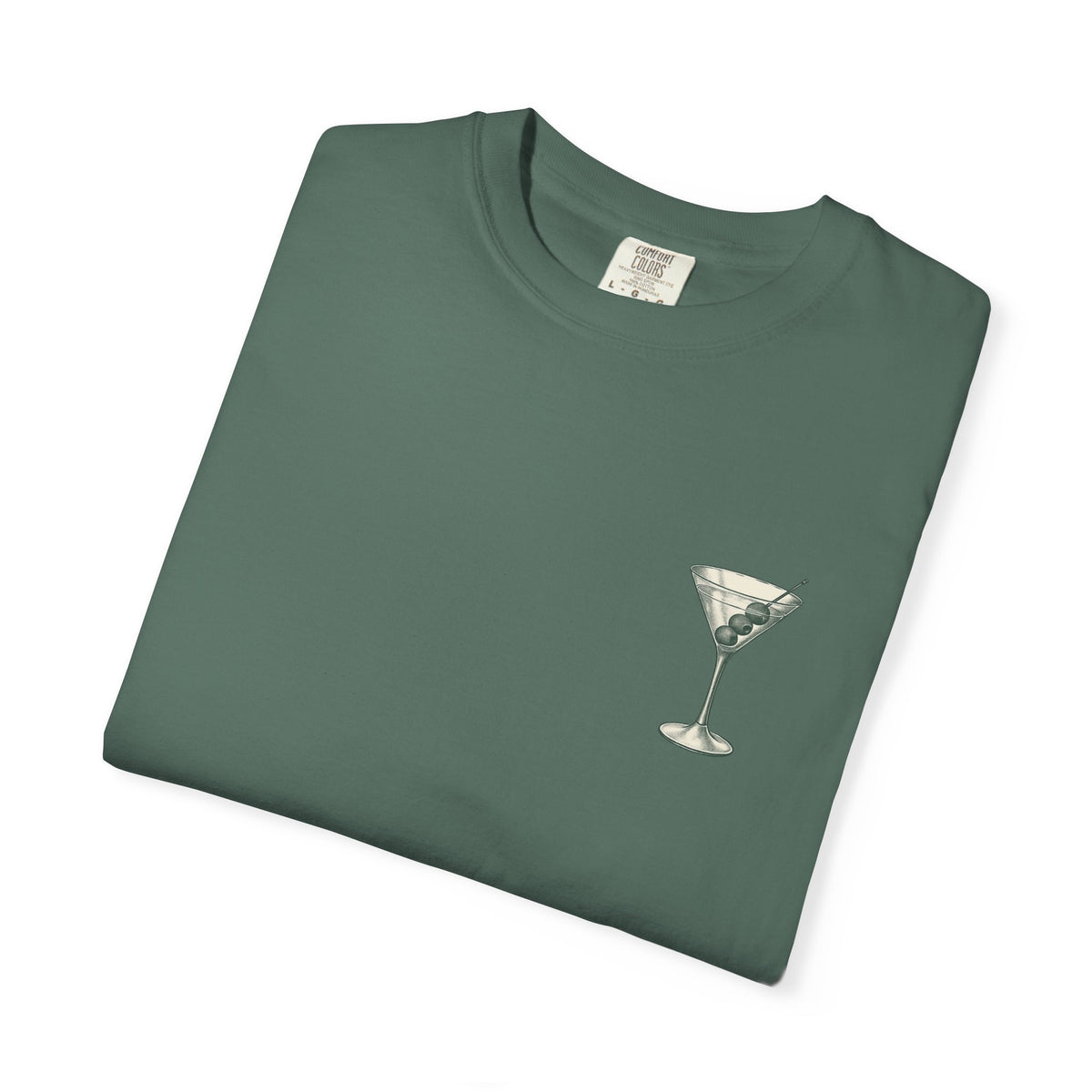 Dirty Martini Society Club T-Shirt | Cocktail Graphic Tee