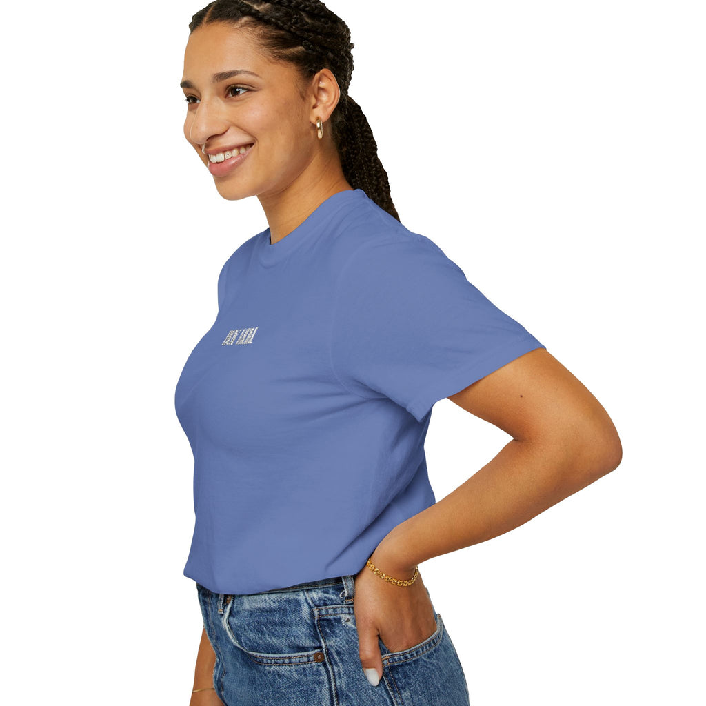Boy Mom Comfort Colors Embroidered Tee