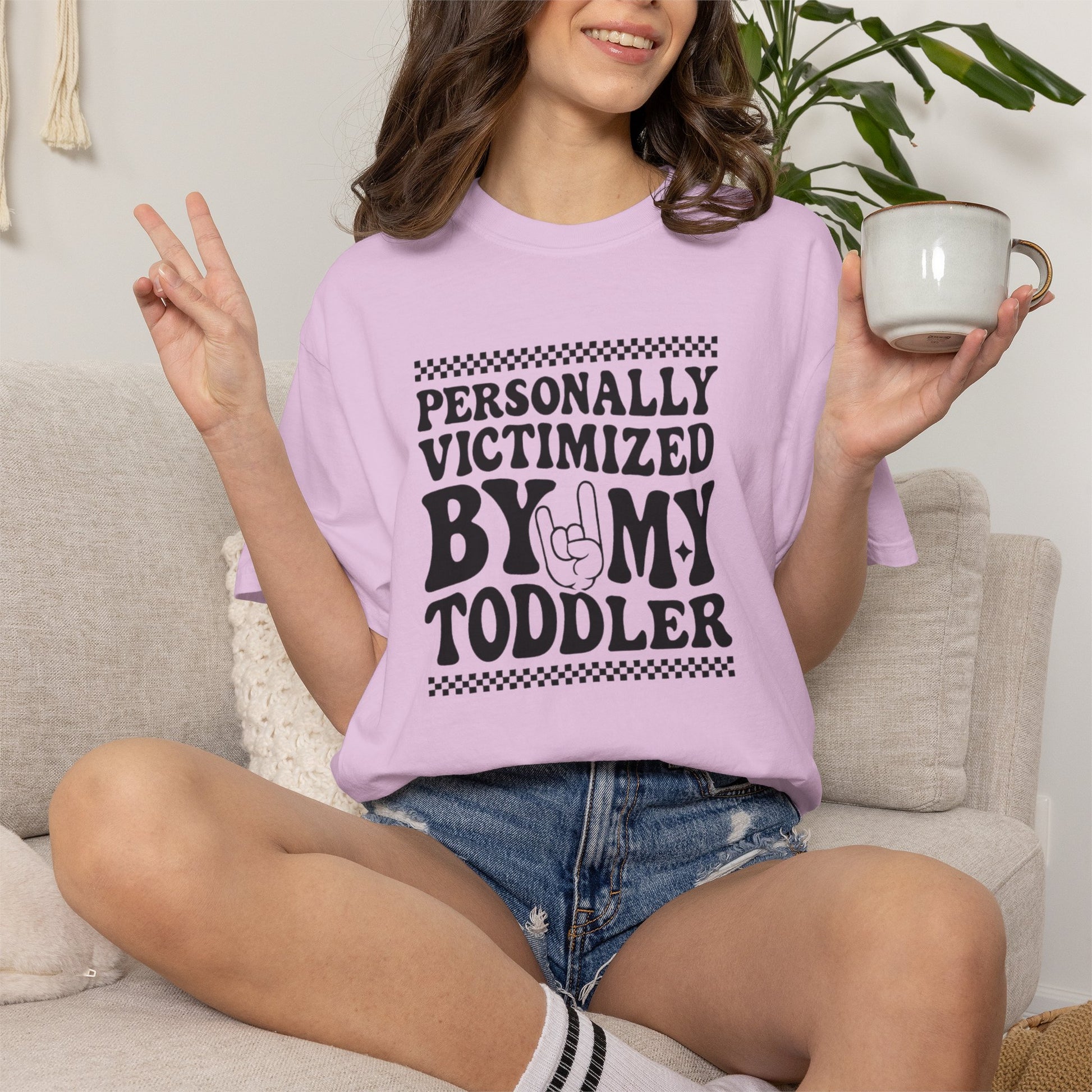 Personally Victimized By My Toddler T-shirt | Funny Parenting Tee