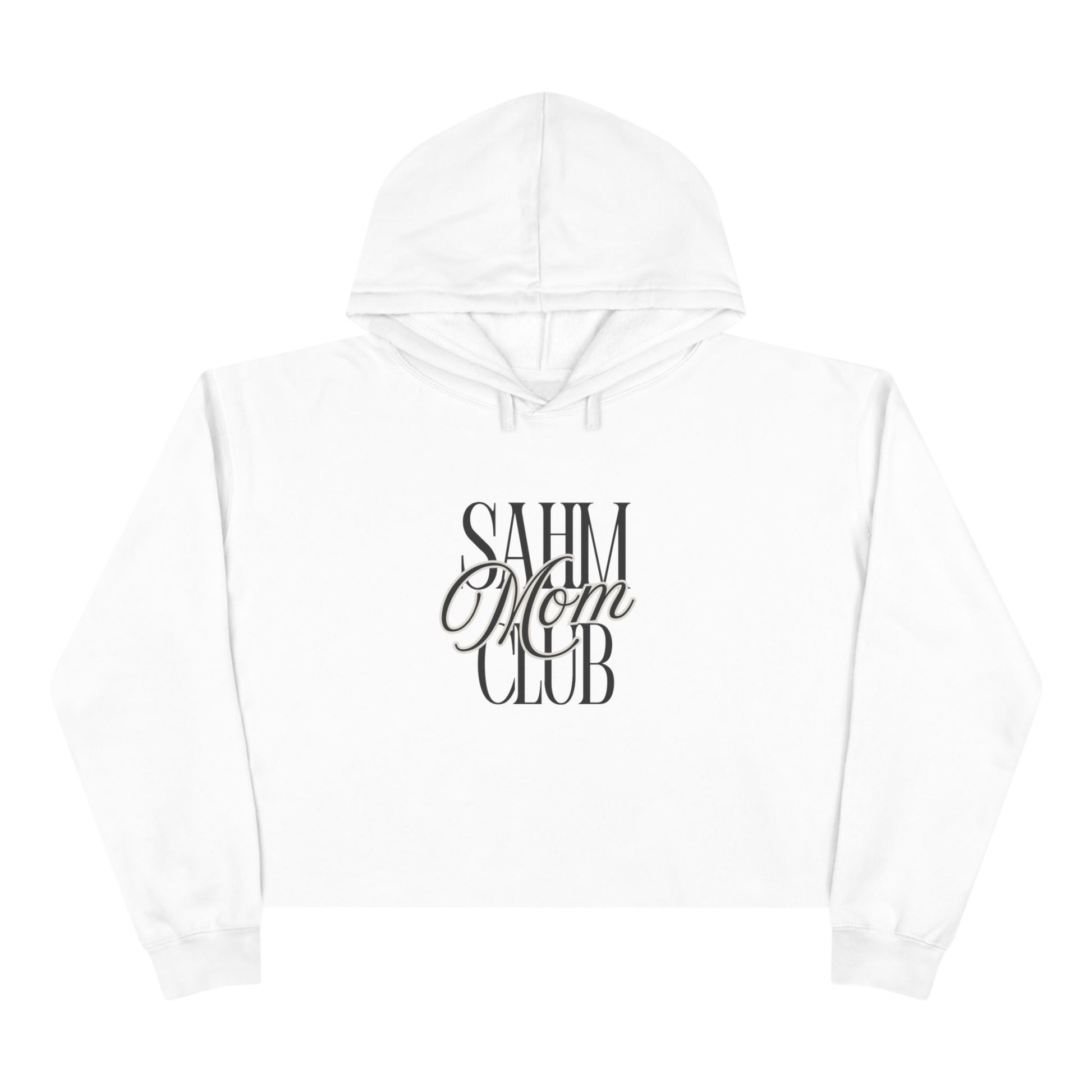 SAHM Club Crop Hoodie