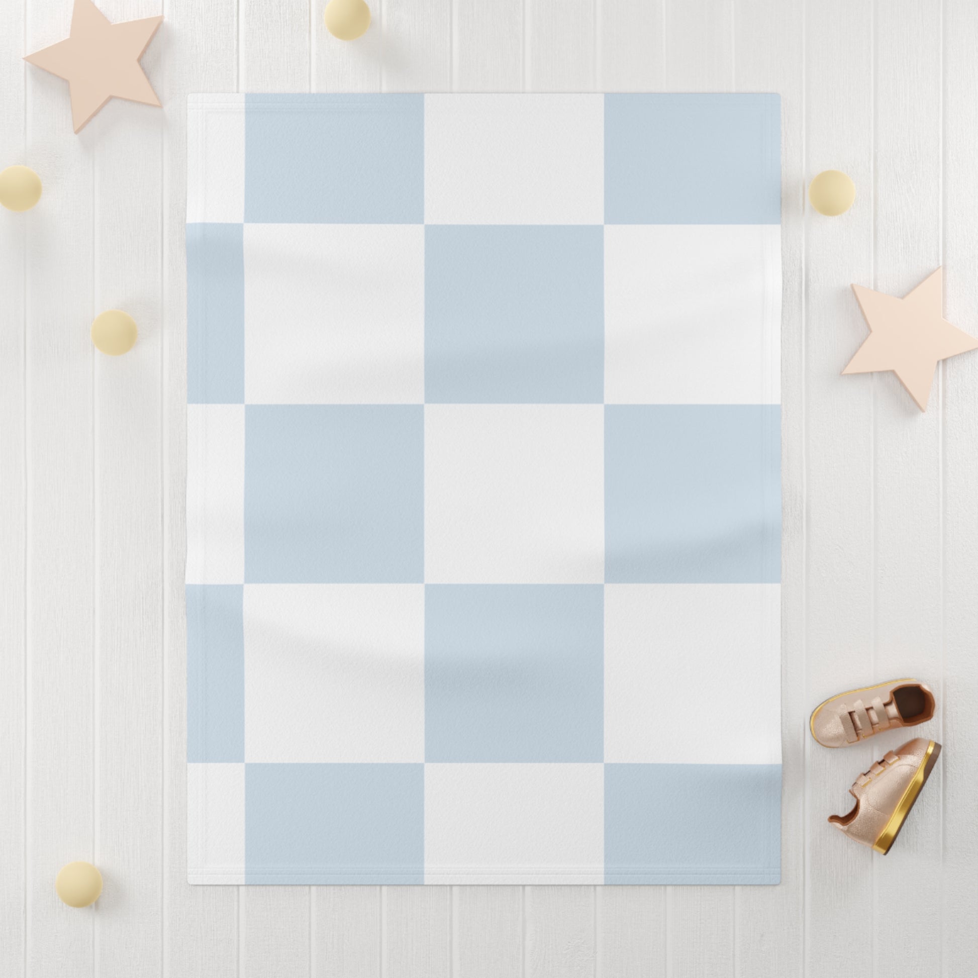 The William, Fleece Baby Blanket