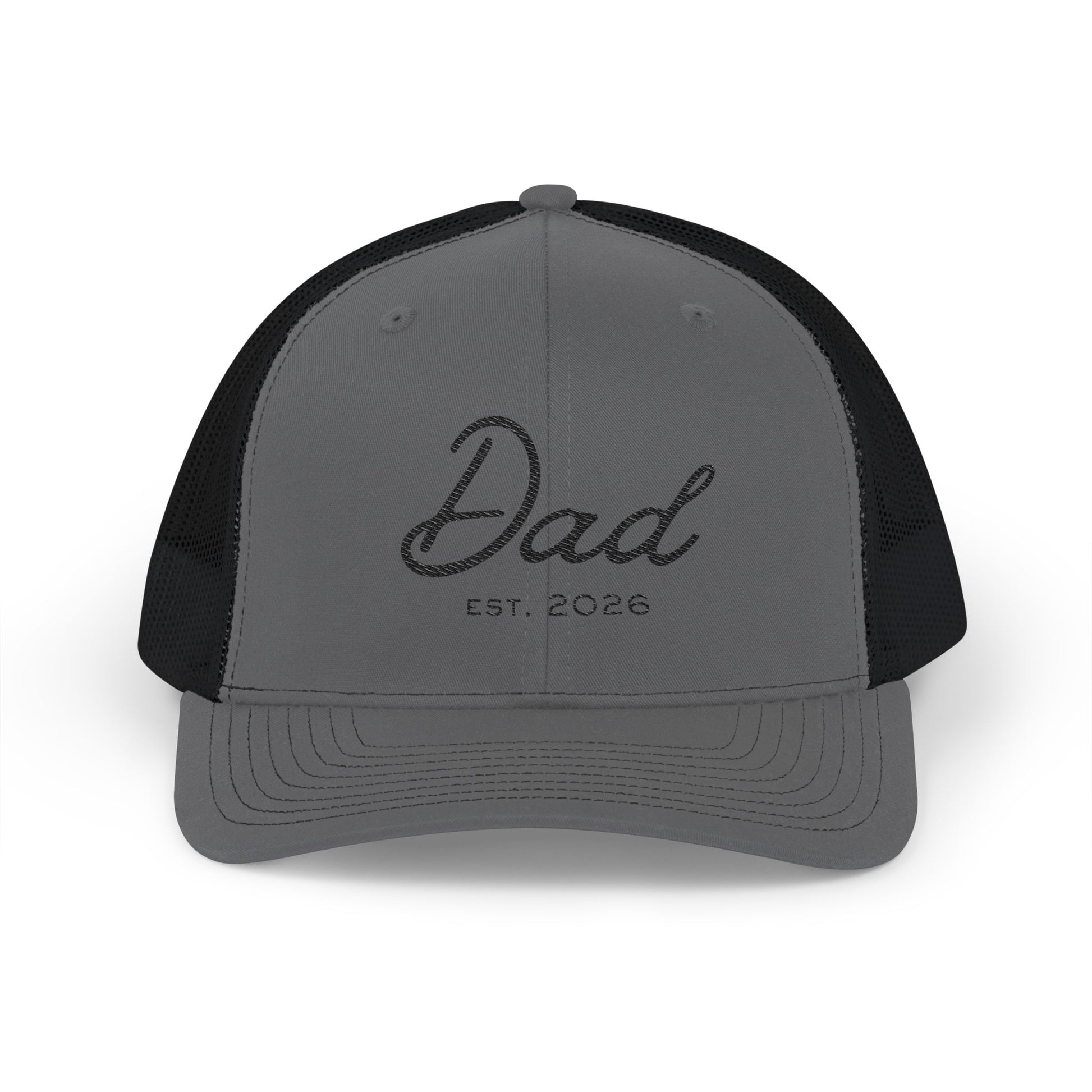 Embroidered Dad Snapback Trucker Cap