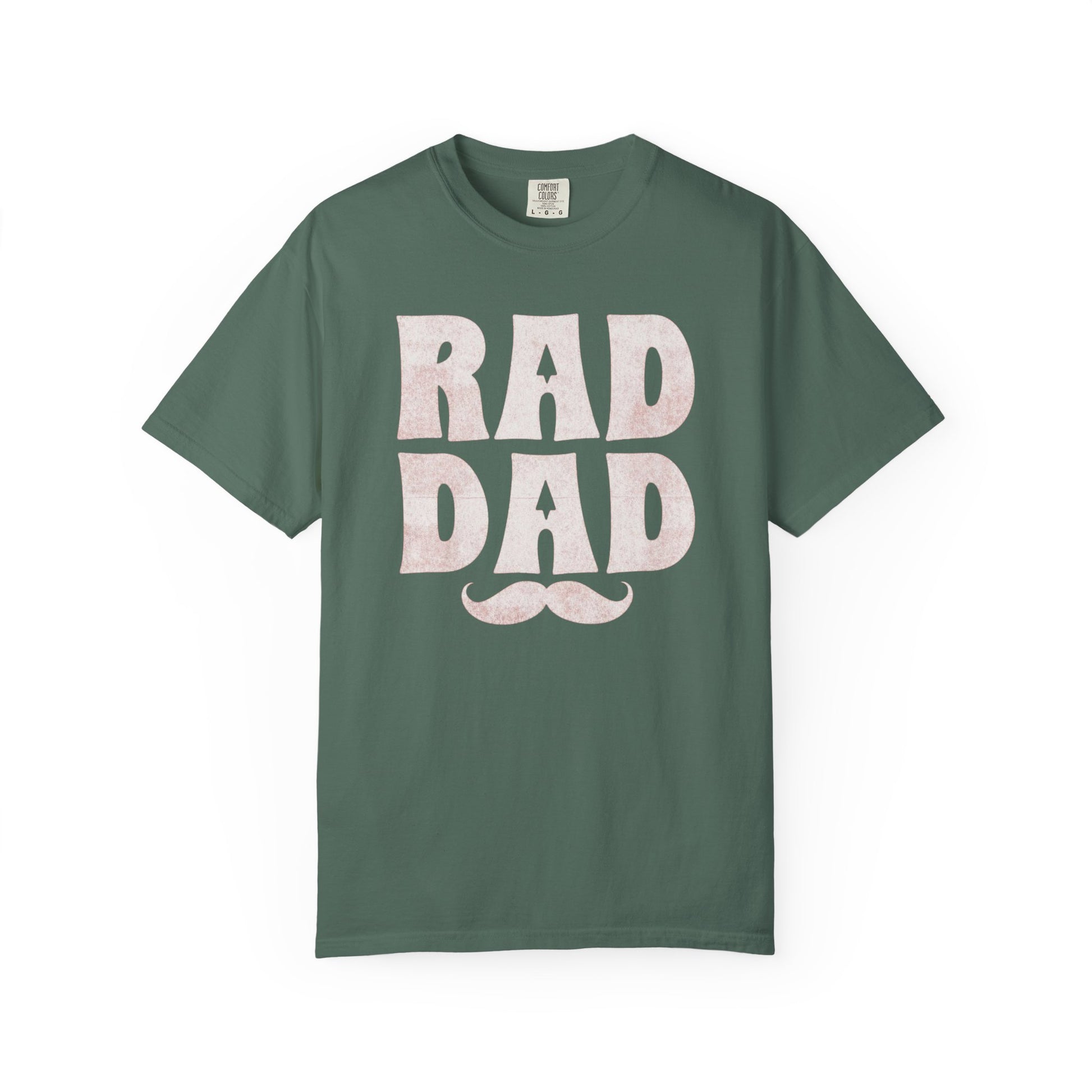 Rad Dad mustache graphic T-shirt | Father's Day tee
