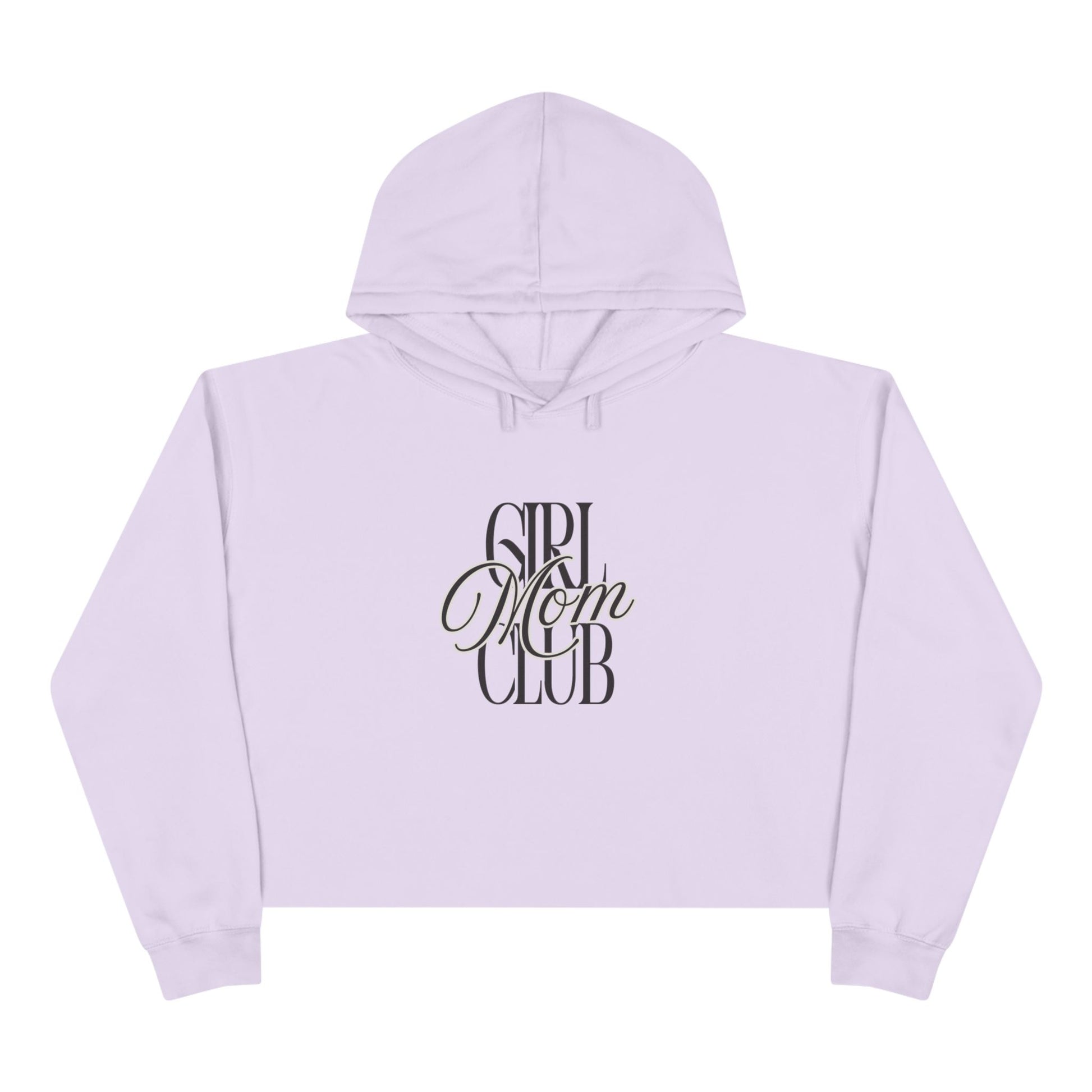 Girl Mom Club | Crop Hoodie