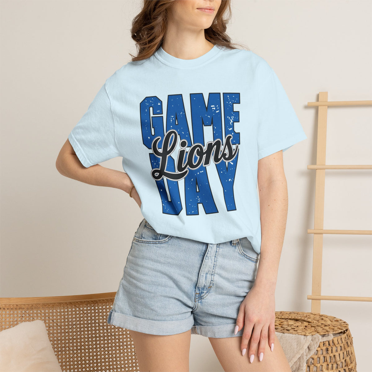 Game Day Lions T-shirt | Sports Fan Tee, Football Spirit