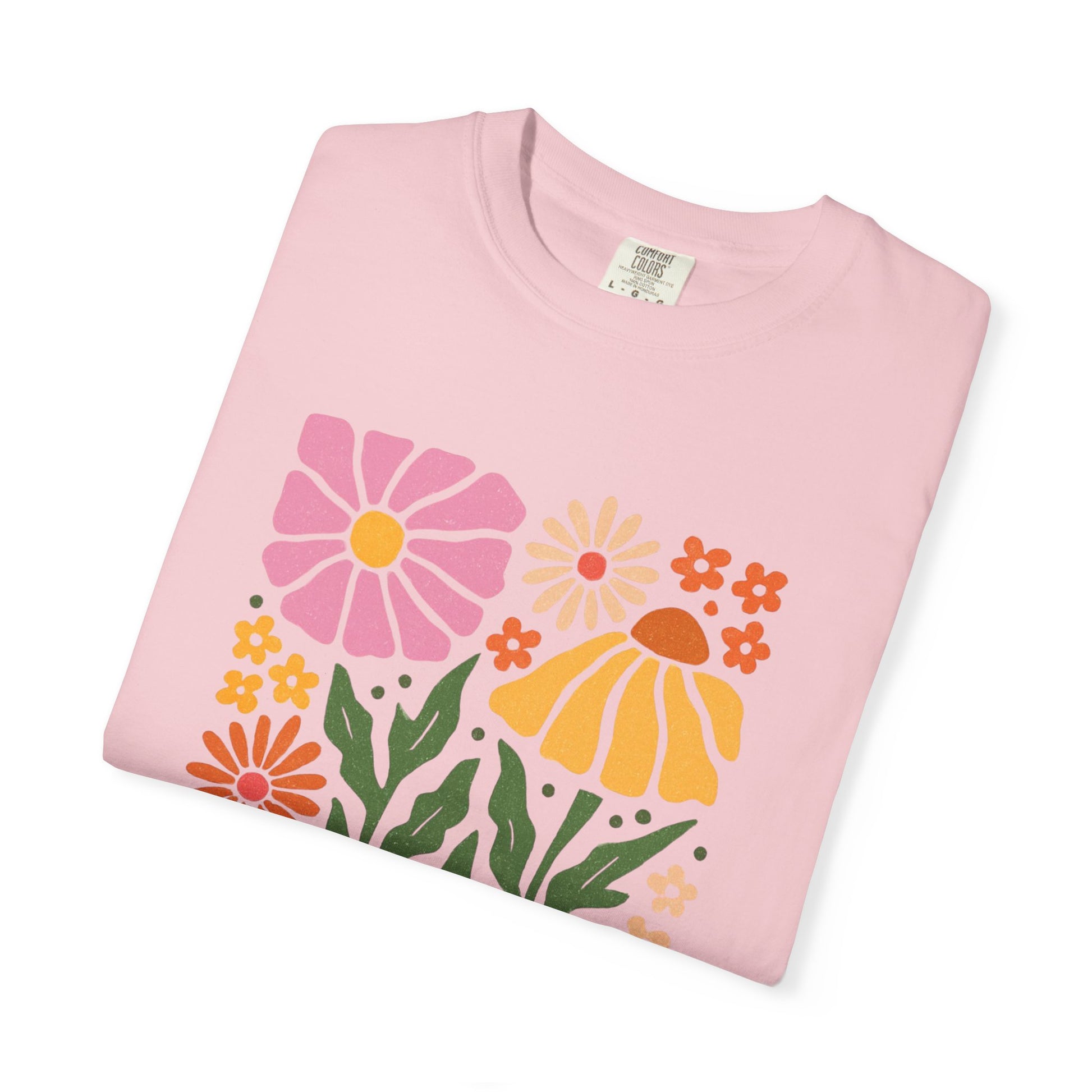 Bloom As You Are floral print T-Shirt | retro flower graphic