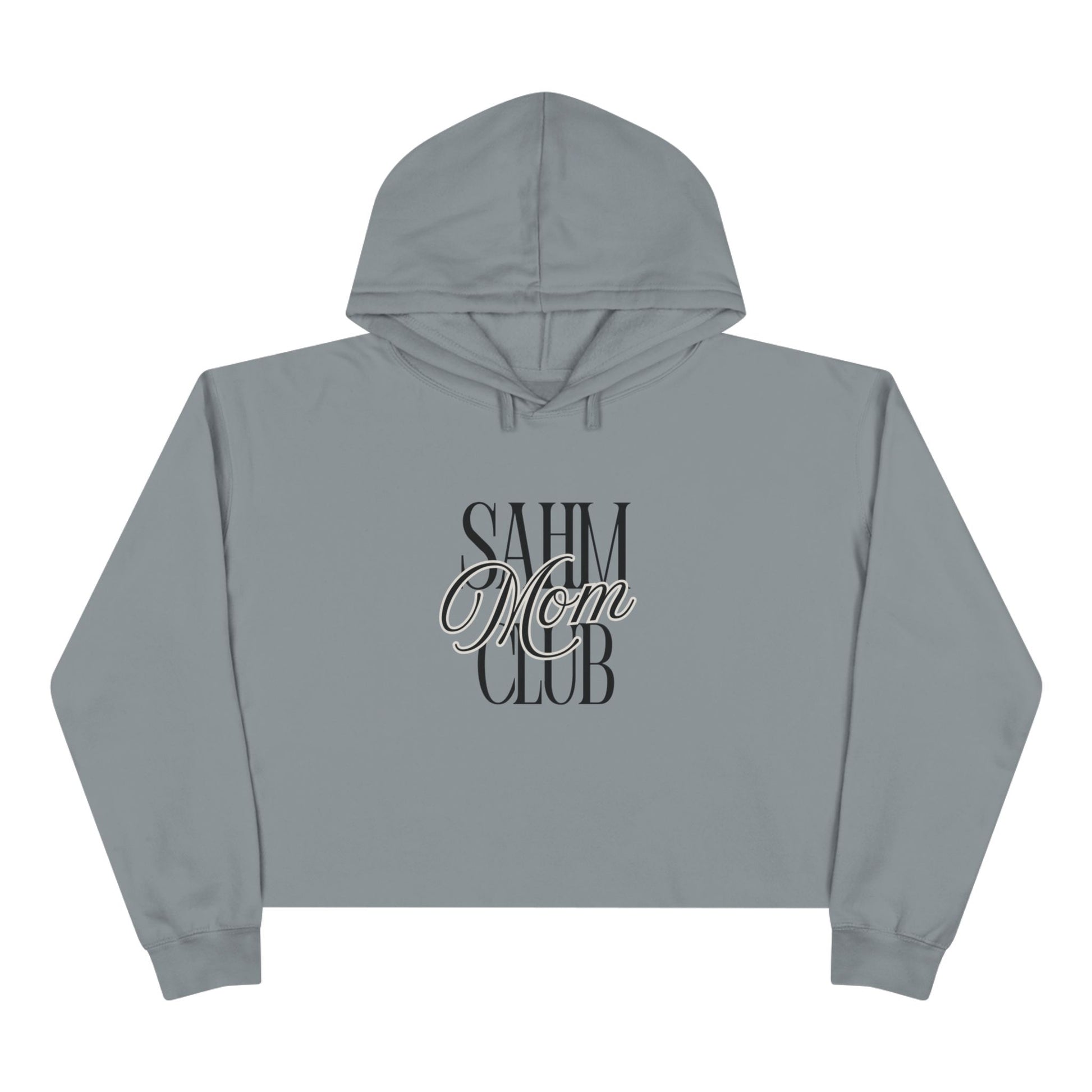 SAHM Club Crop Hoodie