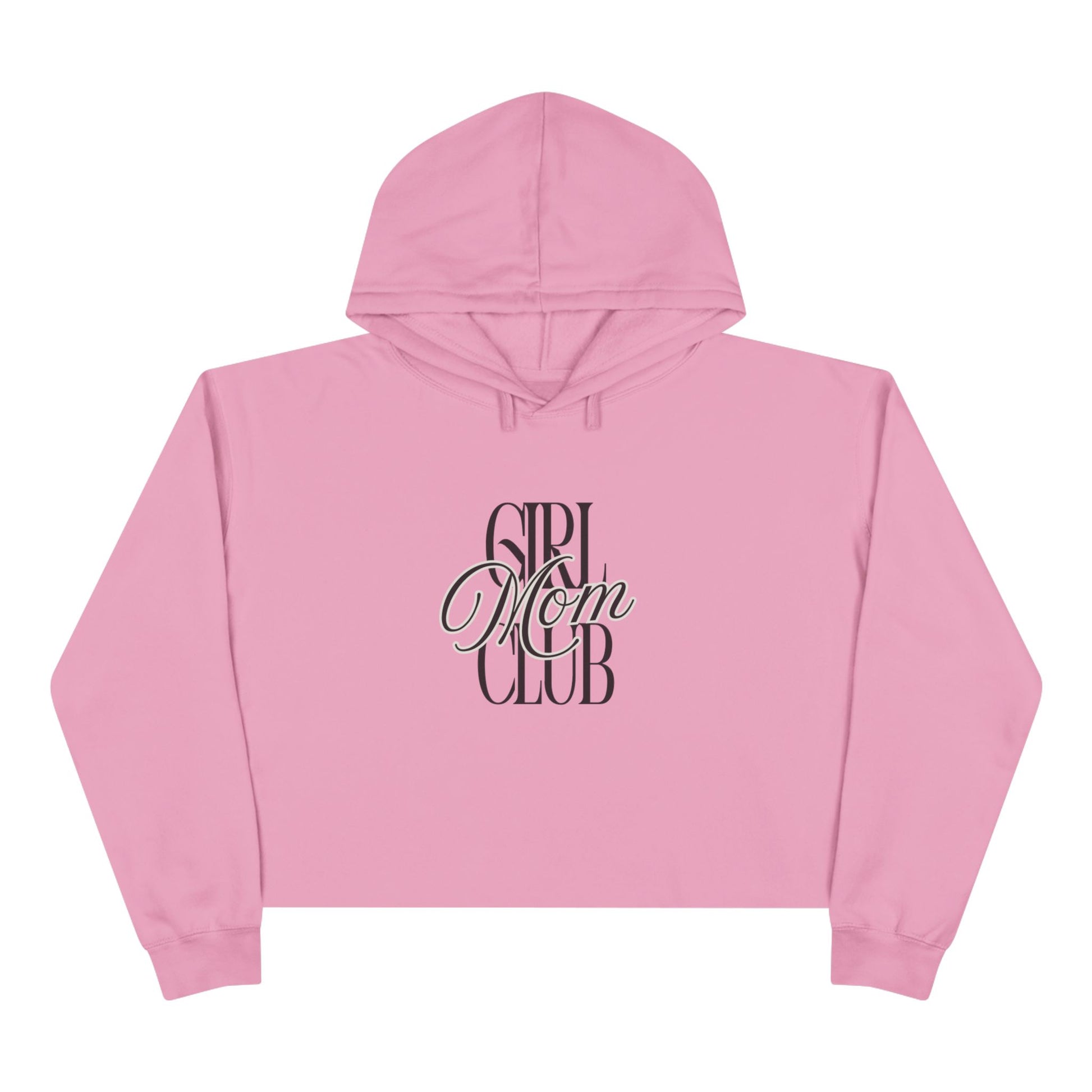 Girl Mom Club | Crop Hoodie