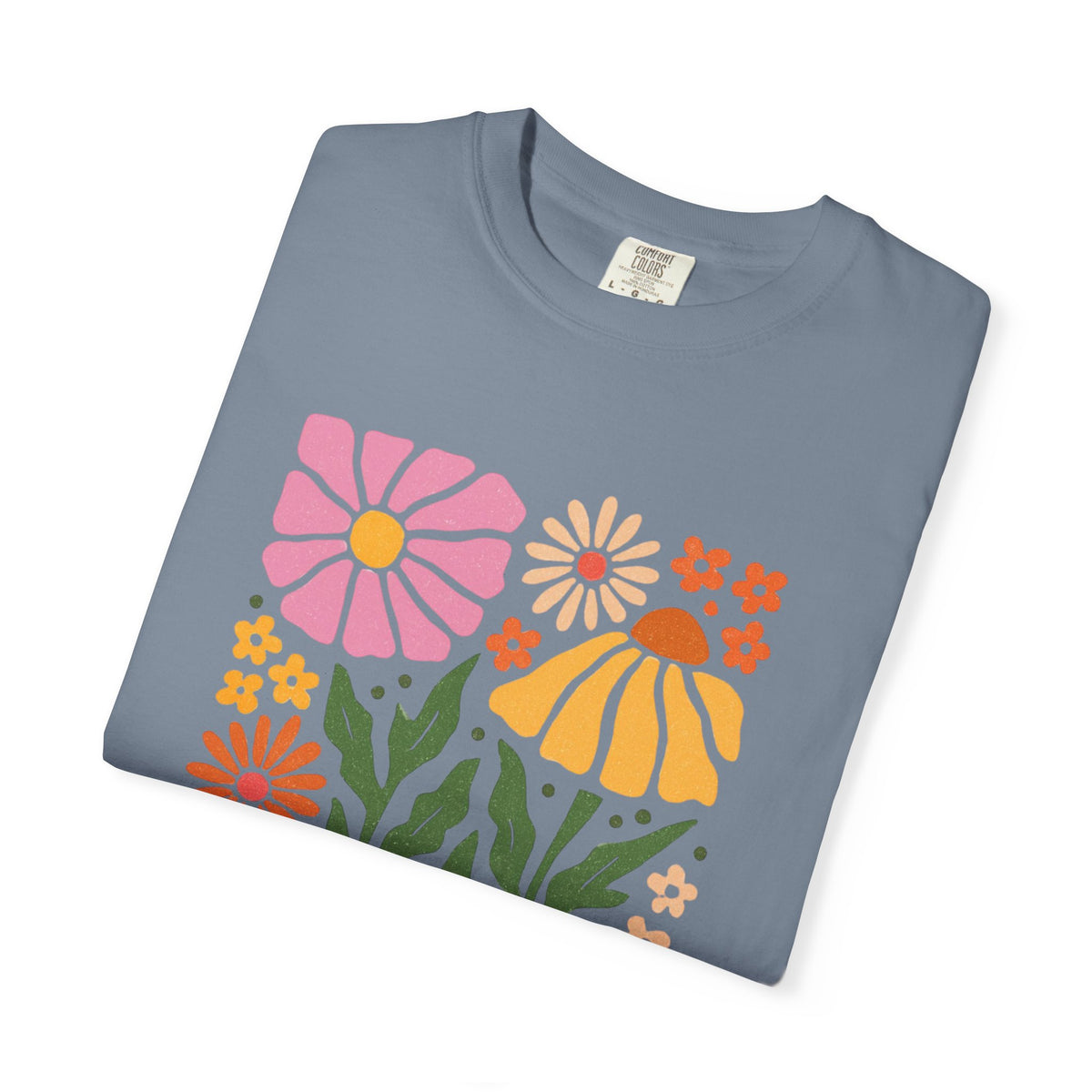 Bloom As You Are floral print T-Shirt | retro flower graphic