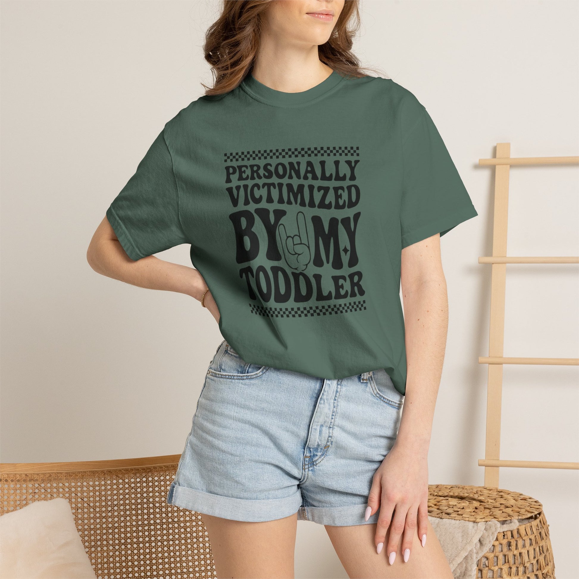 Personally Victimized By My Toddler T-shirt | Funny Parenting Tee