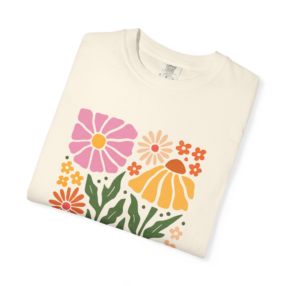 Bloom As You Are floral print T-Shirt | retro flower graphic