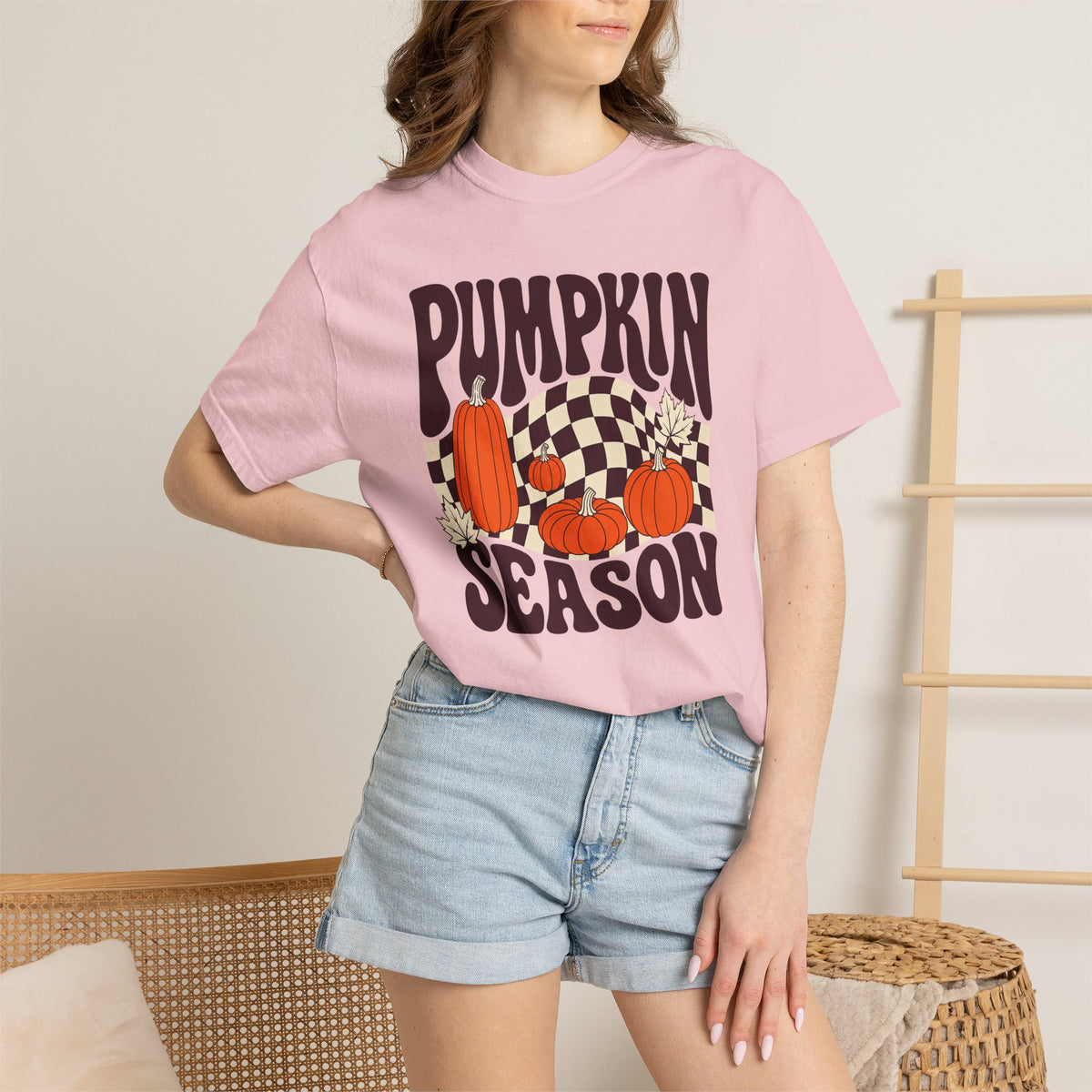 Pumpkin Season Tee — Retro Fall Pumpkin Shirt