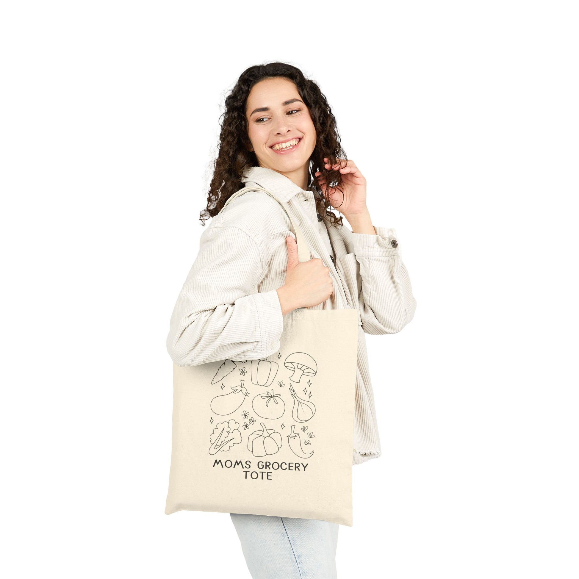 Moms Grocery Tote Bag