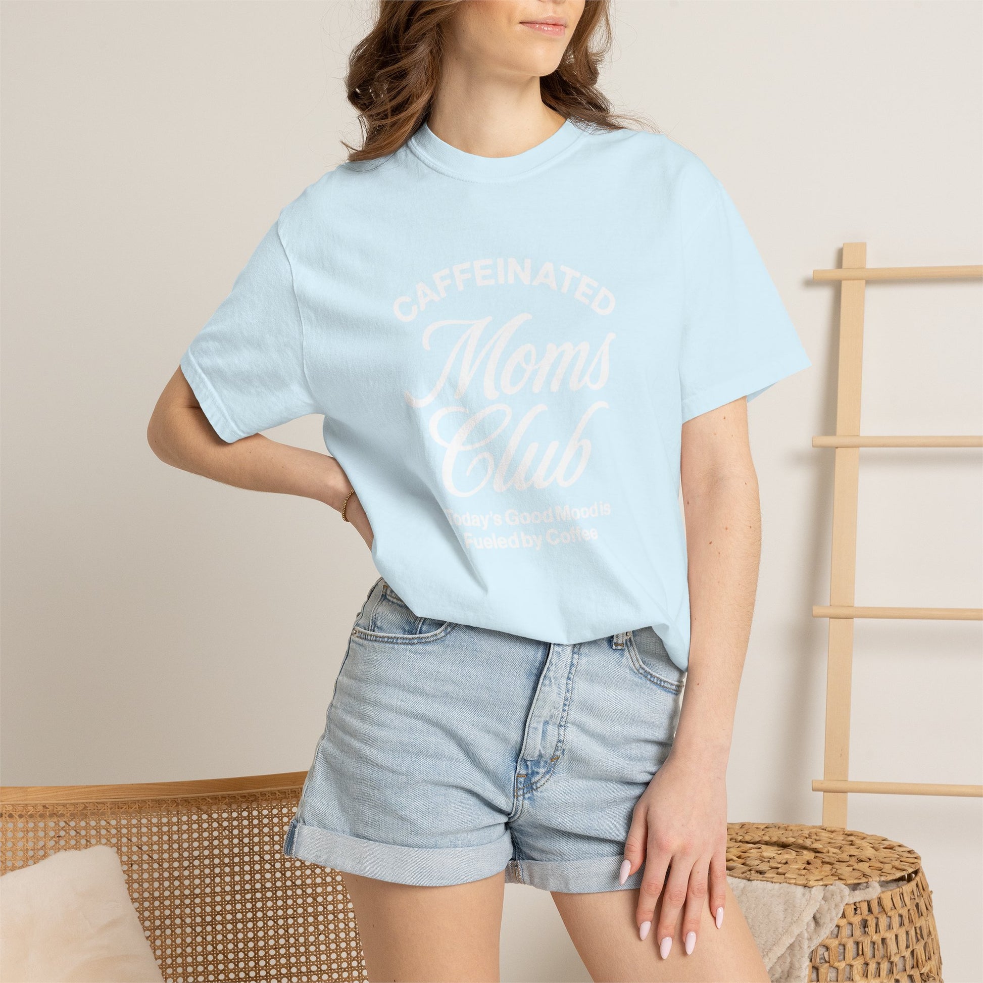 Caffeinated Moms Club T-shirt | Coffee Mom Shirt, Mommy Coffee Tee