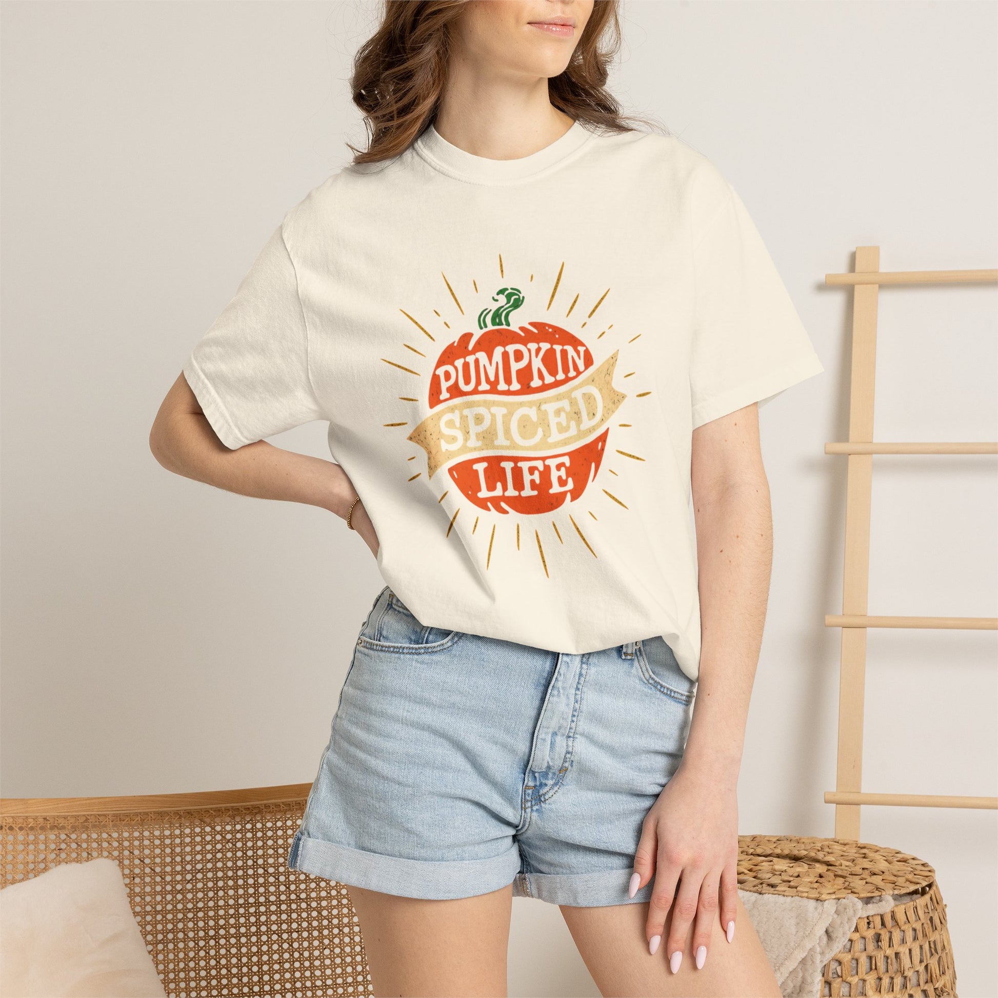 Pumpkin Spiced Life T-shirt | Pumpkin Graphic Tee, Fall Autumn Shirt