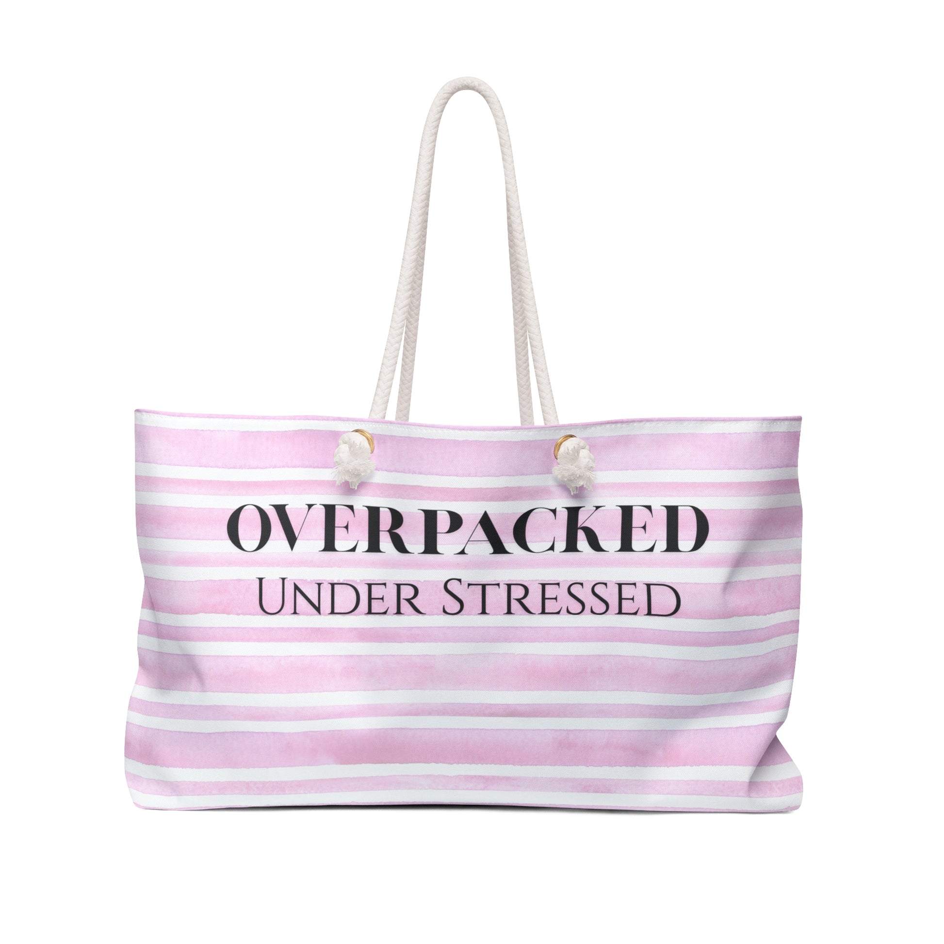 Over Packed Under Stressed Weekender Bag